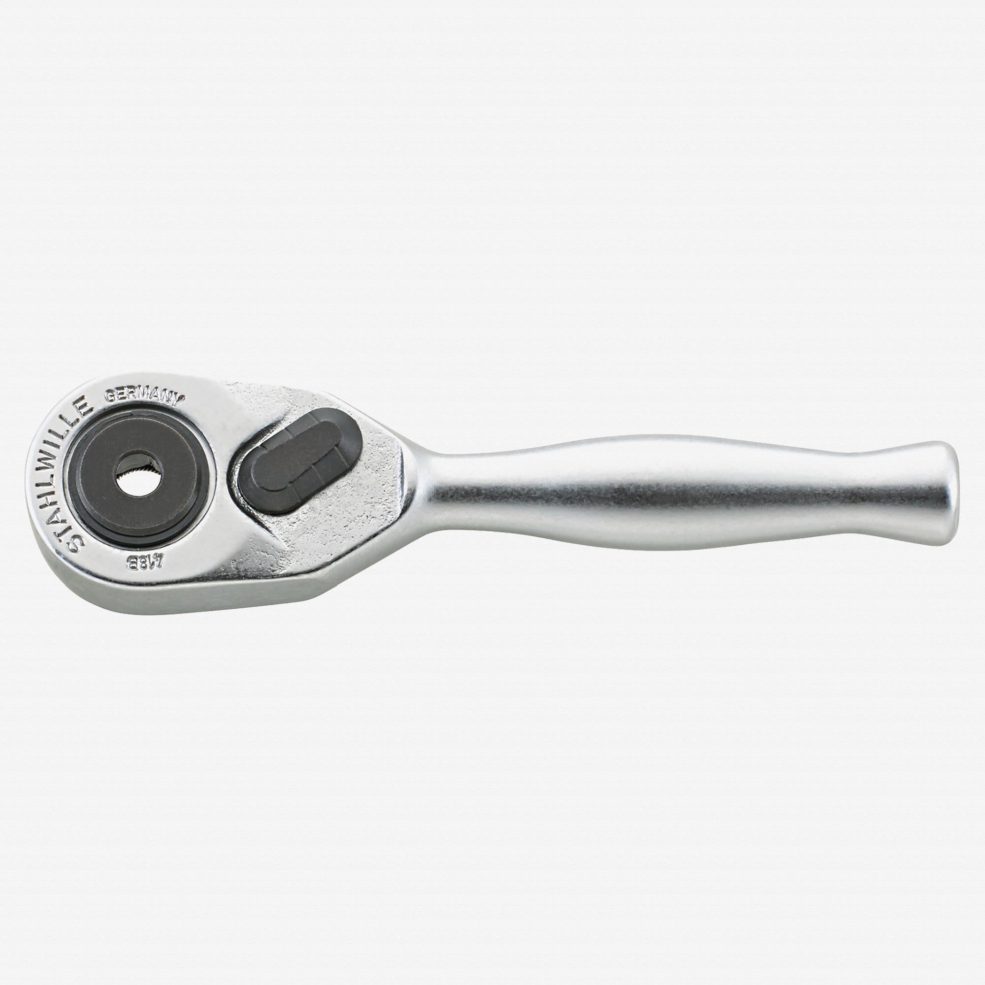 Stahlwille 418B Mini Fine Tooth Reversible Bit Ratchet, 1/4" - ST11133030 - KC Tool