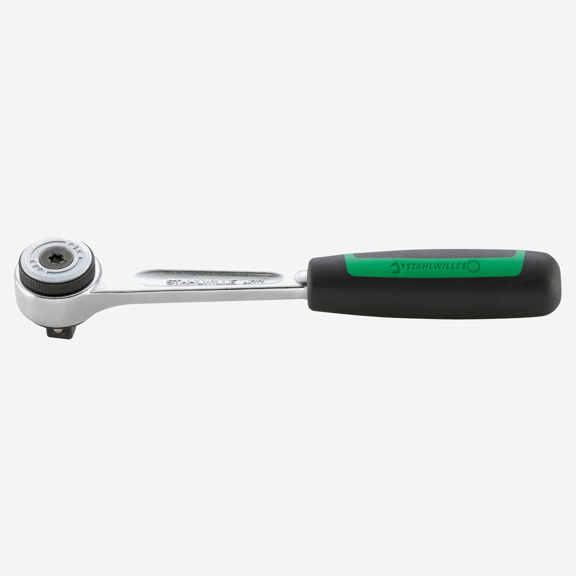 Stahlwille 422 Ratchet, Fine Tooth, 3/8" Drive - ST12231011 - KC Tool