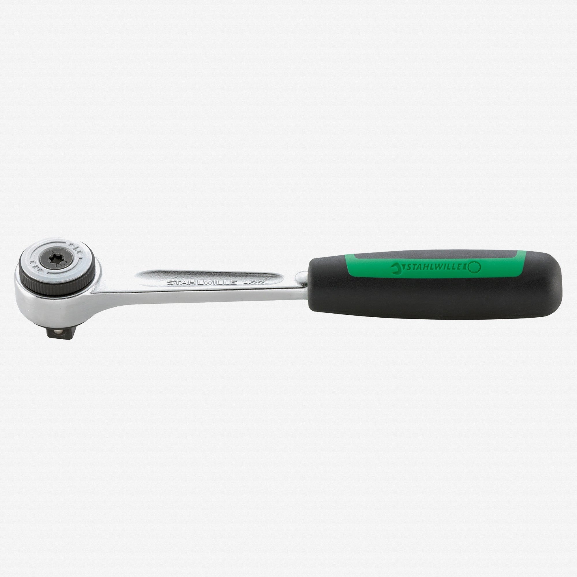 Stahlwille 422 Ratchet, Fine Tooth, 3/8" Drive - ST12231011 - KC Tool