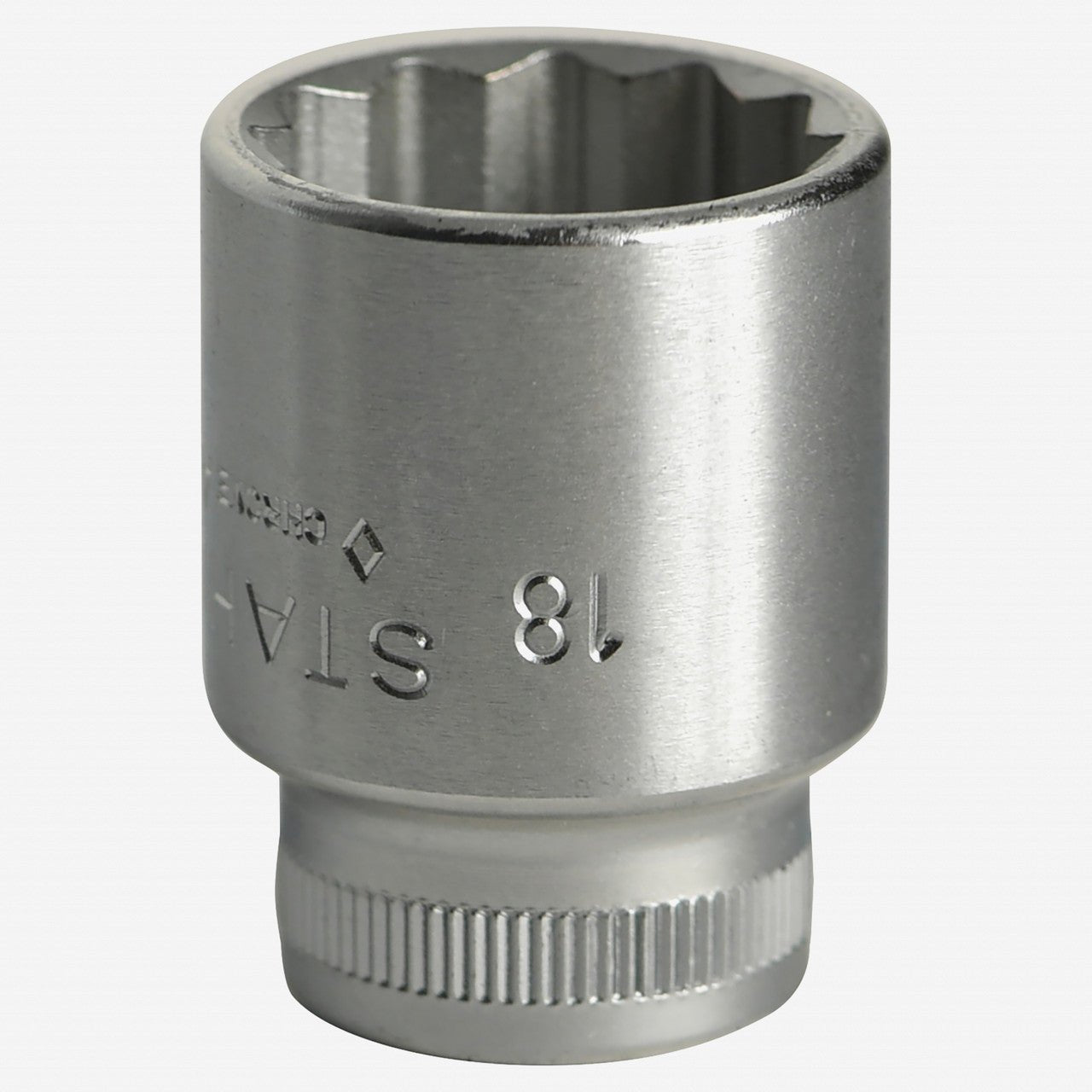 Stahlwille 45 Socket, 3/8" Drive, 12 Point, 18 mm - ST02010018 - KC Tool