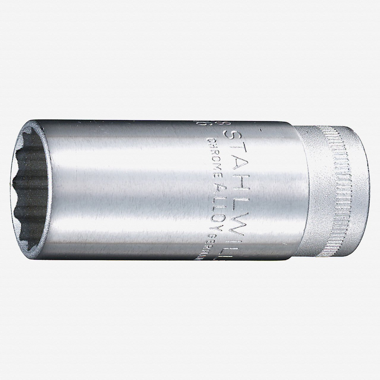 Stahlwille 46 Extra Deep Socket, 3/8" Drive, 12 Point, 16 mm - ST02020016 - KC Tool