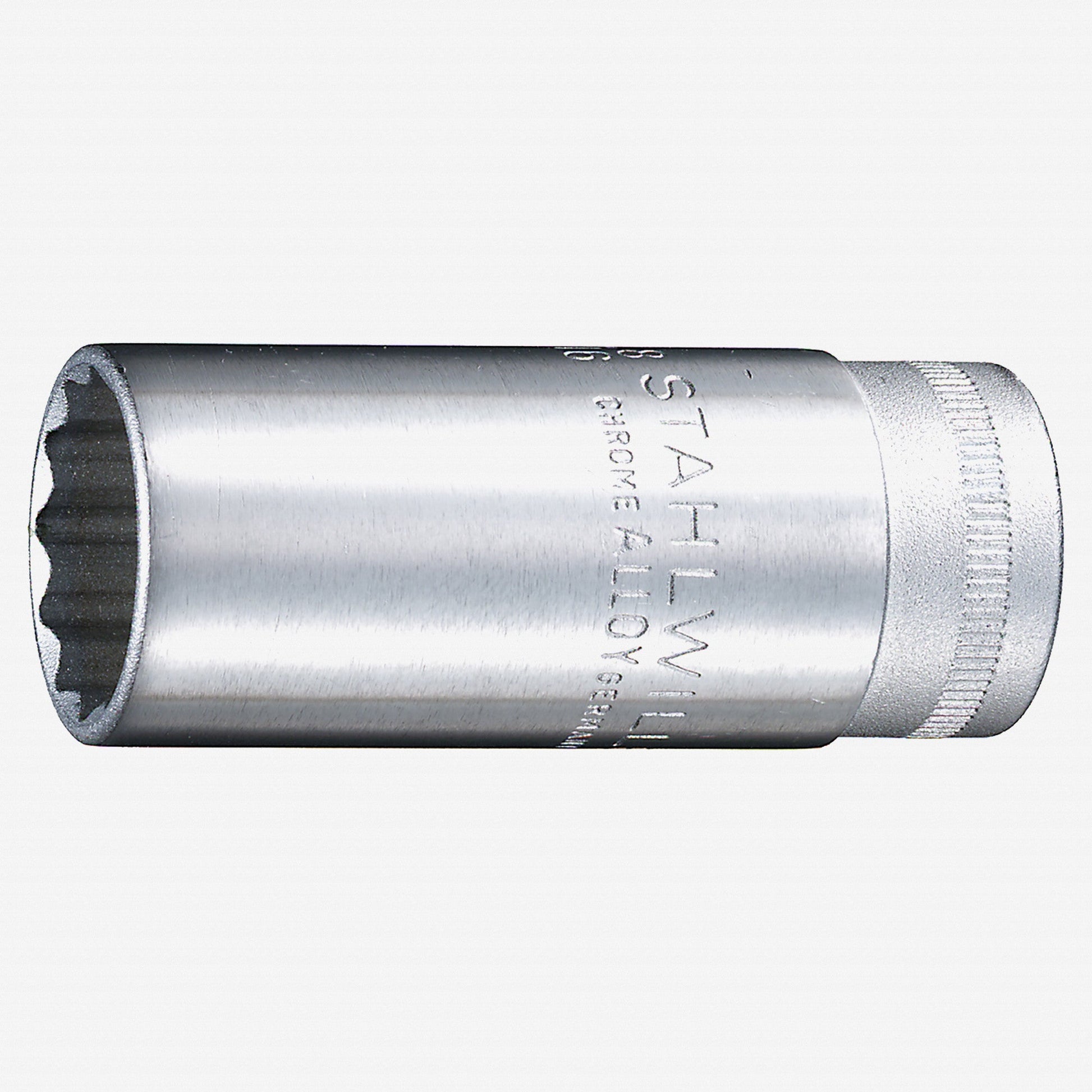 Stahlwille 46 Extra Deep Socket, 3/8" Drive, 12 Point, 16 mm - ST02020016 - KC Tool