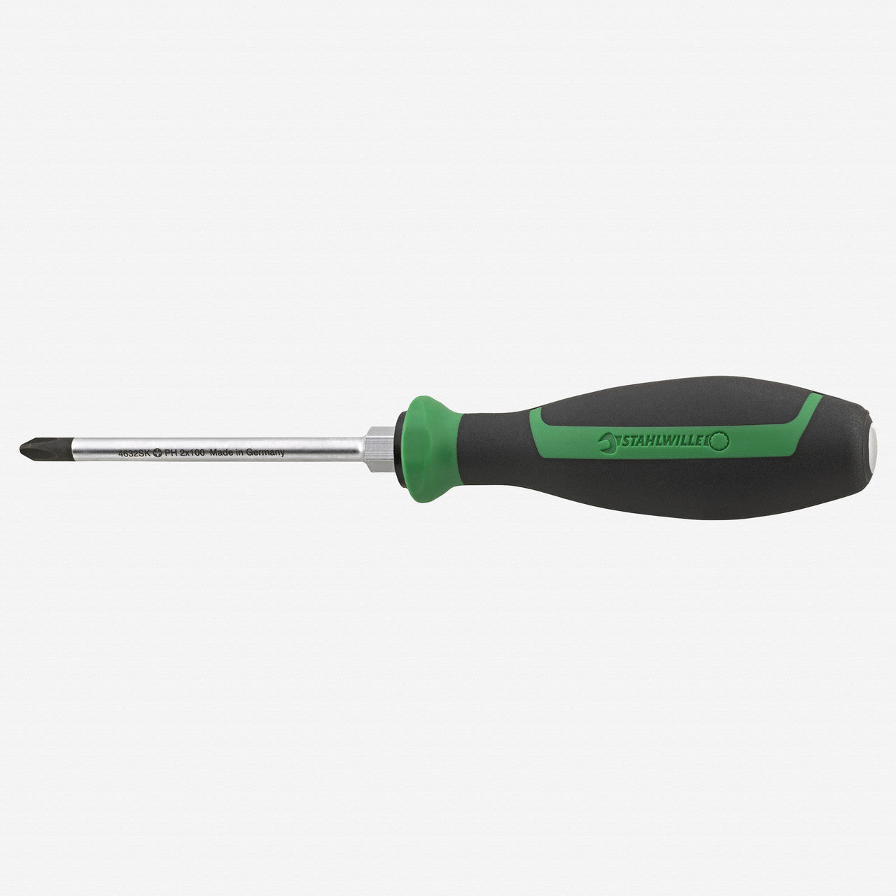 Stahlwille 4632SK DRALL+ Phillips Screwdriver with Impact Cap, 2 x 100 mm - ST46323202 - KC Tool