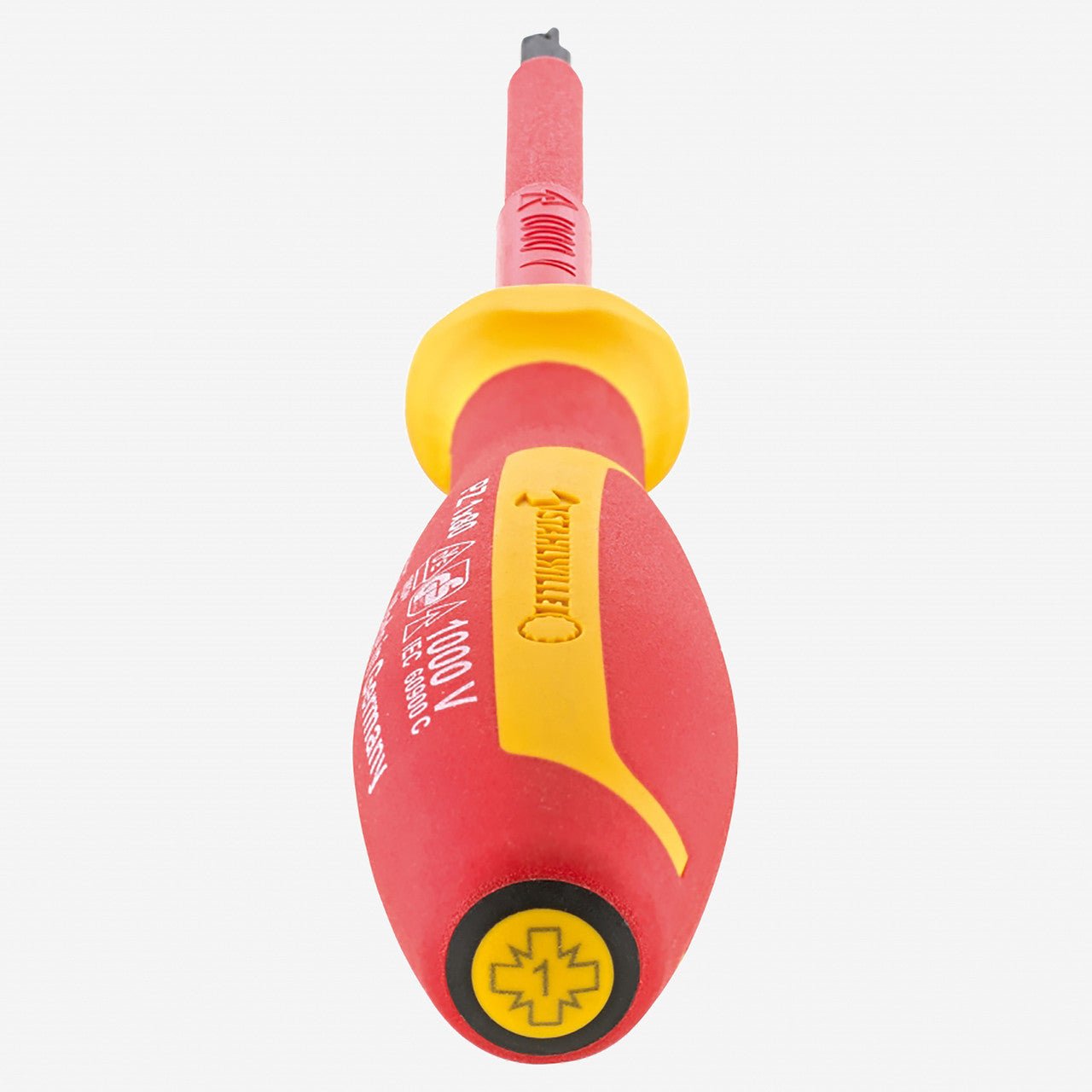 Stahlwille 4670 VDE DRALL+ Insulated Pozidriv Screwdriver, 1 x 80mm - ST46703001 - KC Tool