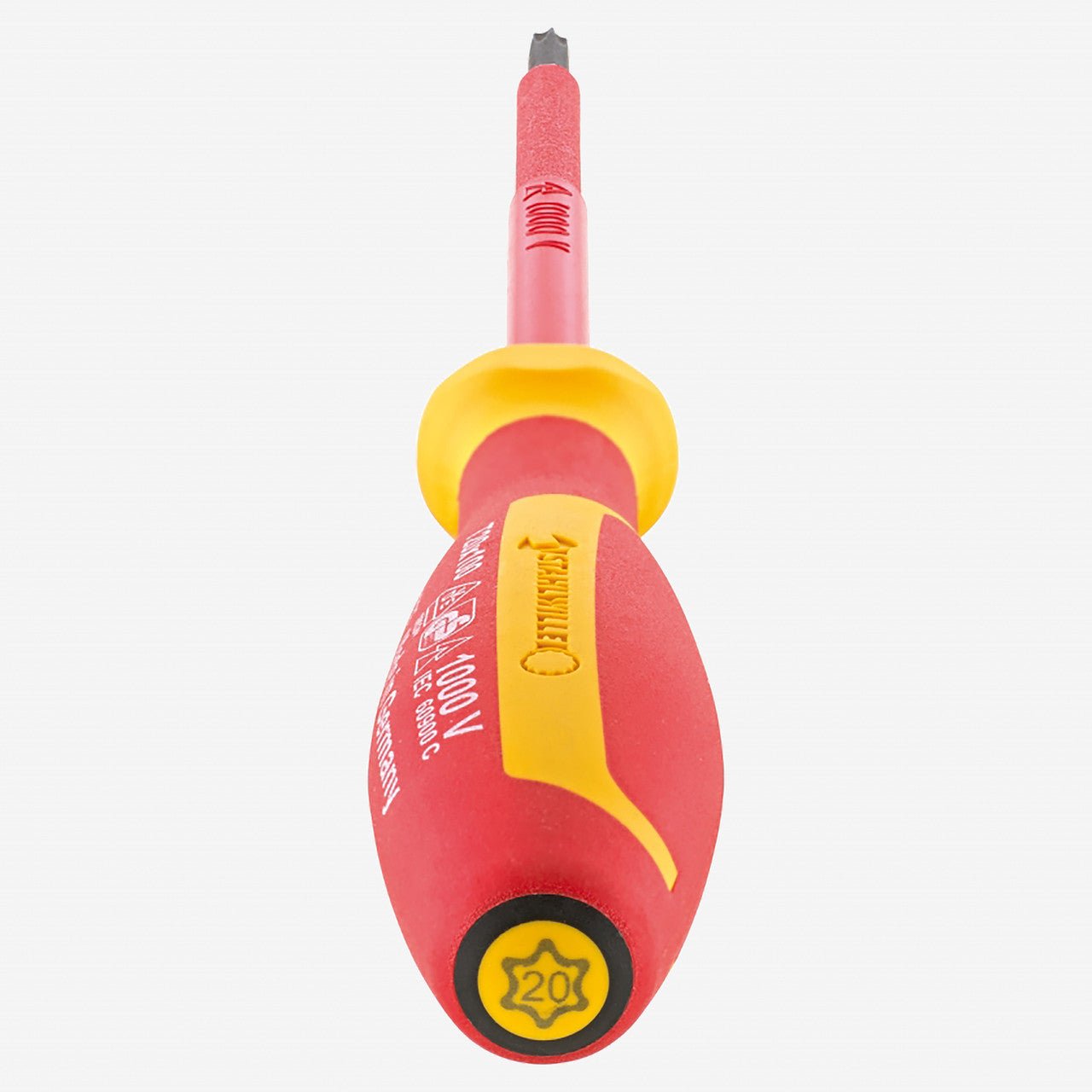 Stahlwille 4675 Insulated Torx Screwdriver VDE DRALL+, T20 x 100mm - ST46753020 - KC Tool