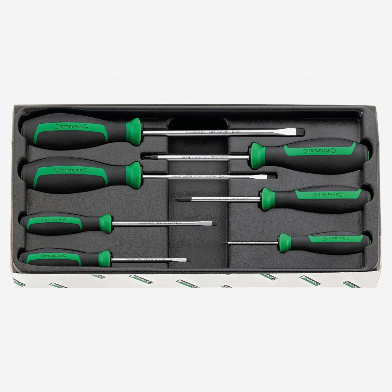 Stahlwille 4691 DRALL+ Phillips and Slotted Screwdriver Set, 7 Pieces - ST96469115 - KC Tool