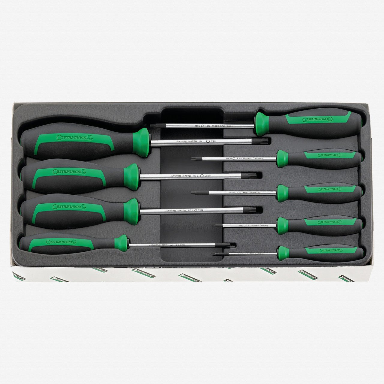 Stahlwille 4694 DRALL+ Torx Screwdriver Set, 9 Pieces - ST96469415 - KC Tool