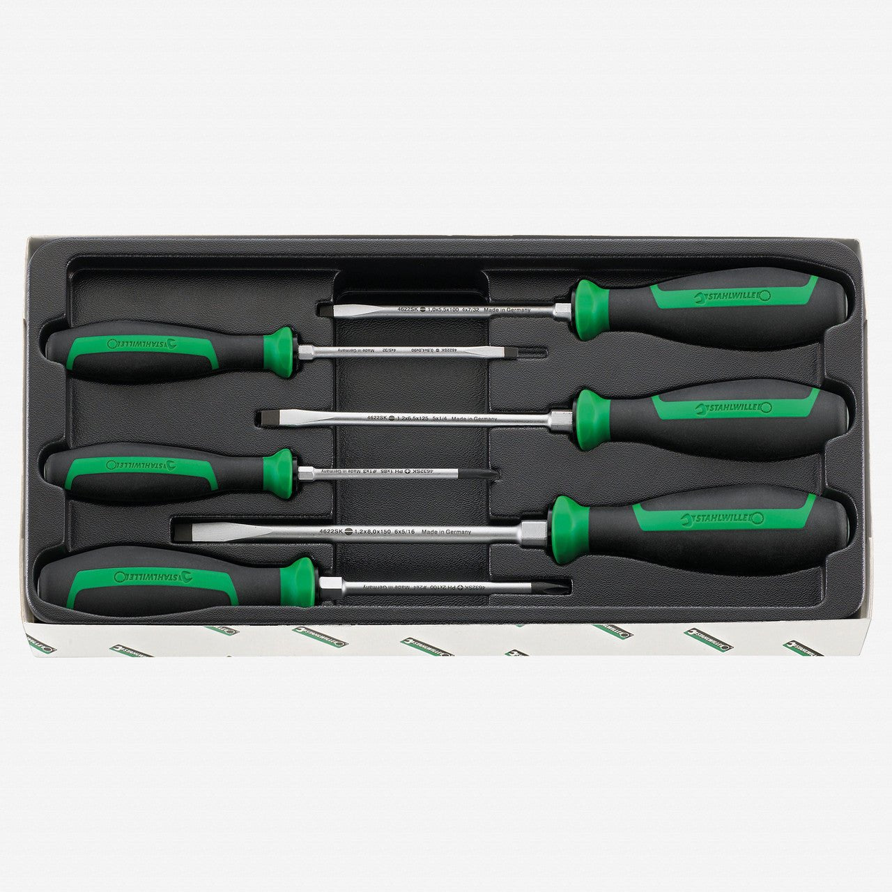 Stahlwille 4696/6 DRALL+ Screwdriver Set, 6 Pieces - ST96469625 - KC Tool