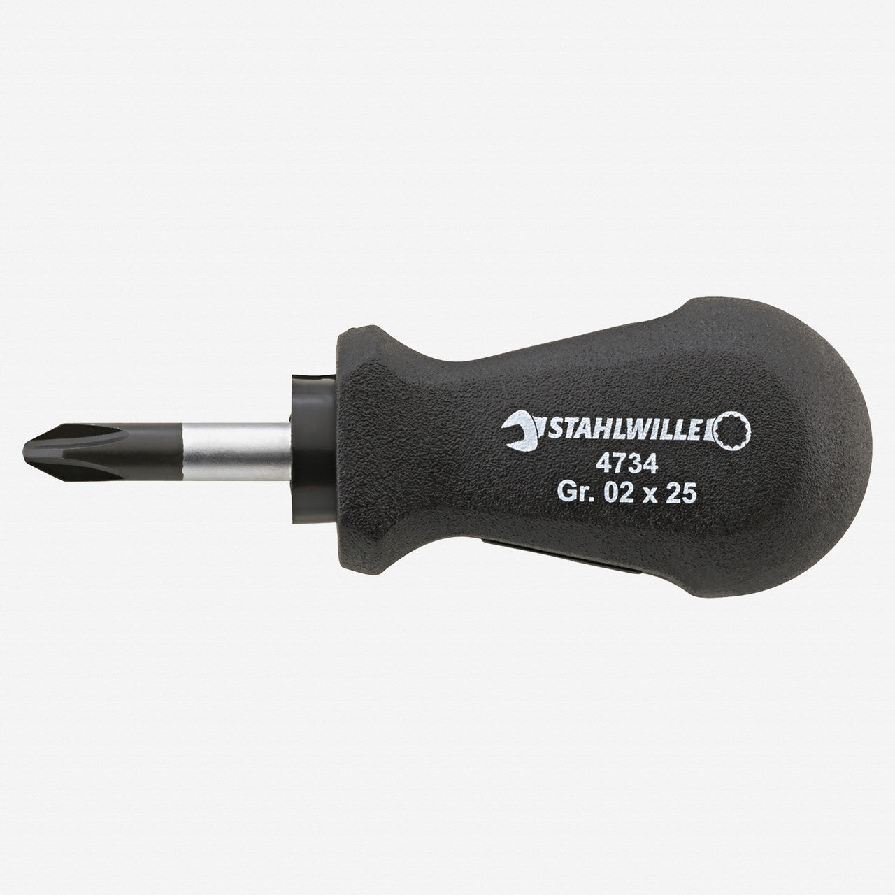 Stahlwille 4734 Phillips Stubby Screwdriver DRALL, 2 - ST47341002 - KC Tool