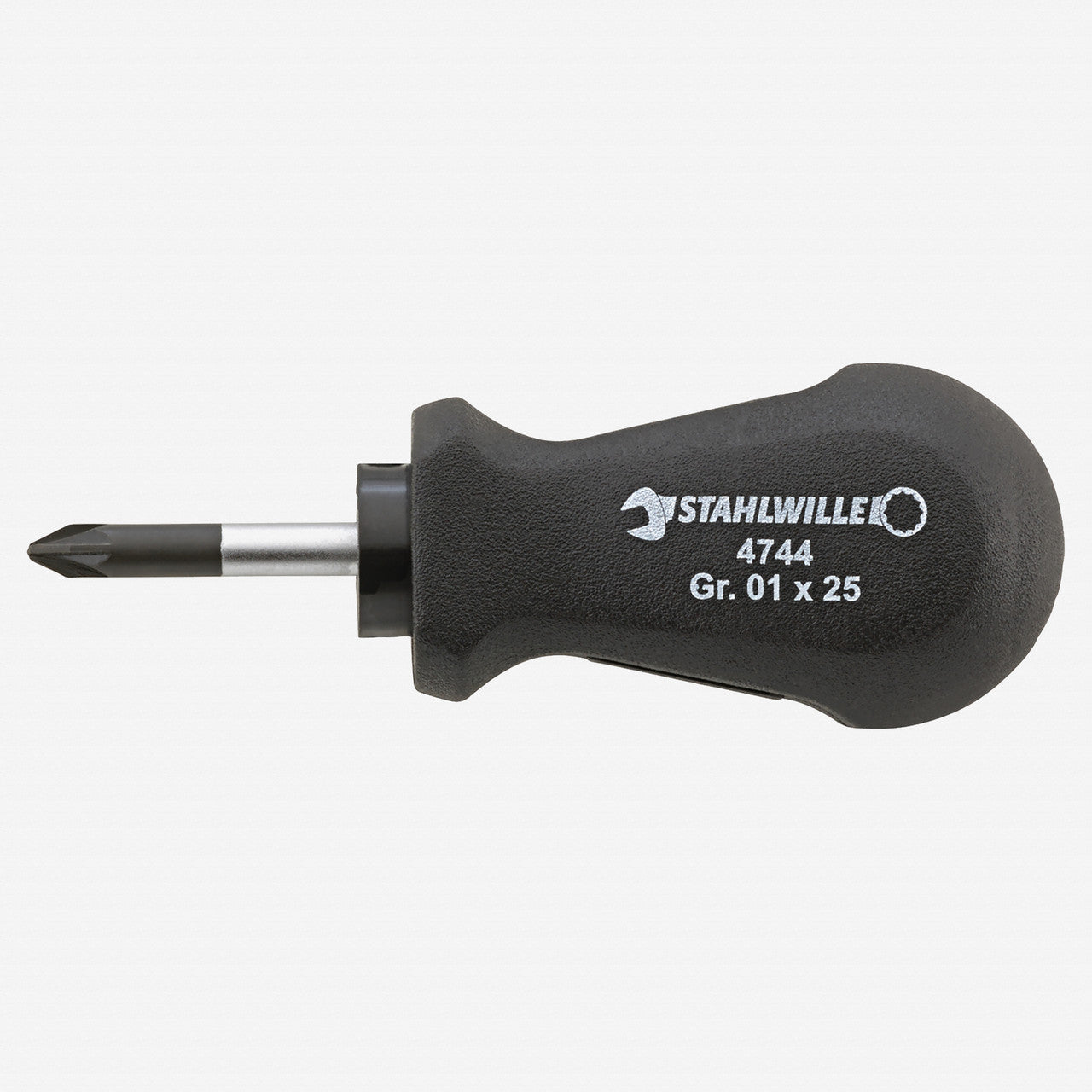 Stahlwille 4744 Pozidriv Stubby Screwdriver DRALL, 2 - ST47441002 - KC Tool