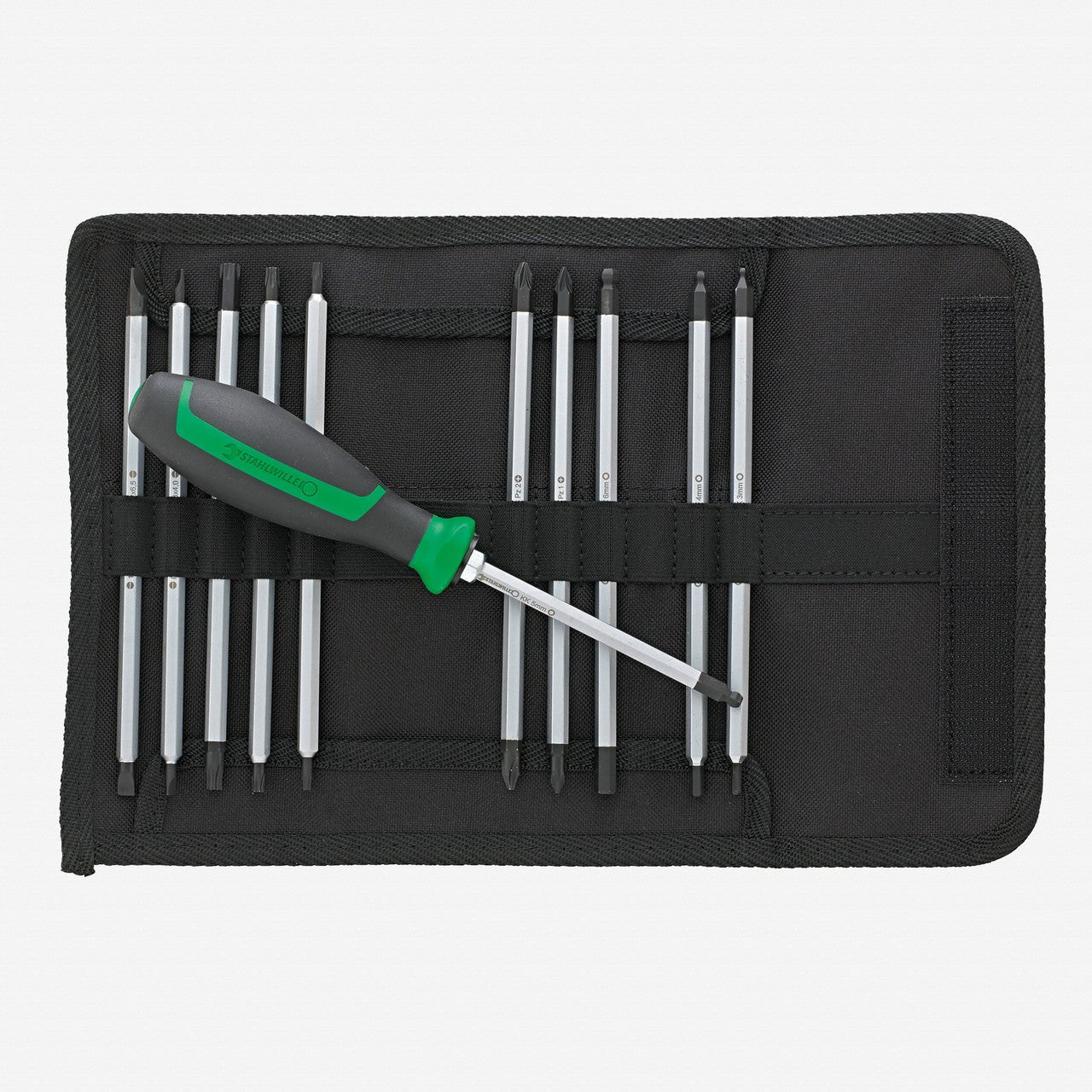 Stahlwille 4798 Reversible Blade Screwdriver Set, 11 Pieces - ST96479803 - KC Tool