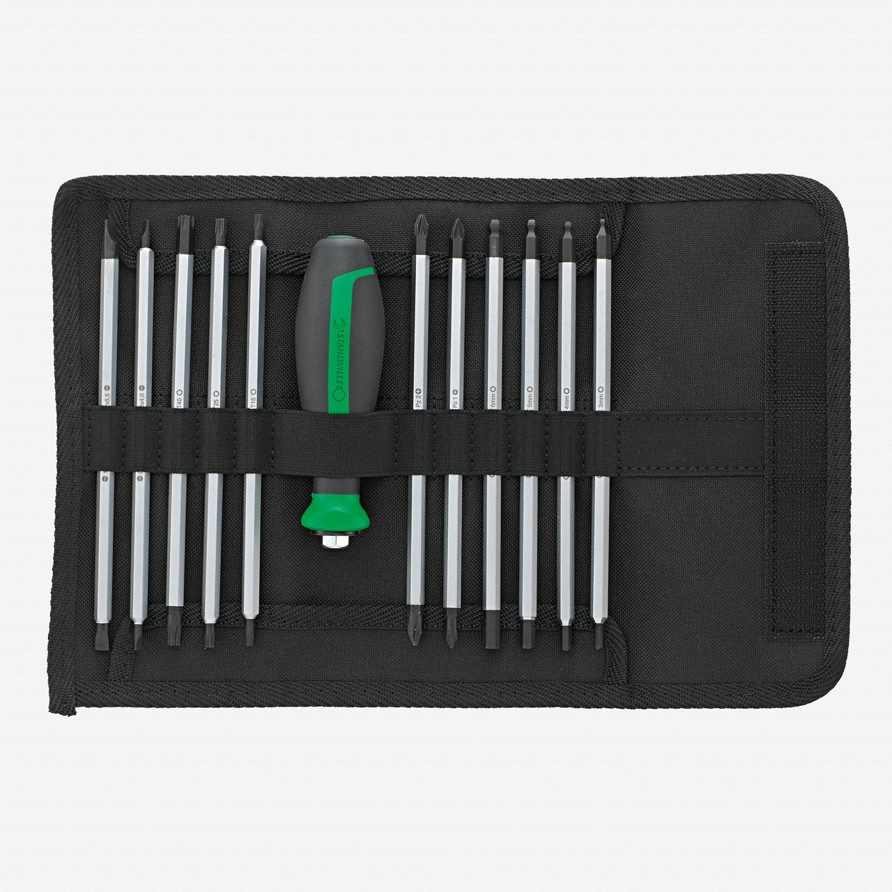 Stahlwille 4798 Reversible Blade Screwdriver Set, 11 Pieces - ST96479803 - KC Tool