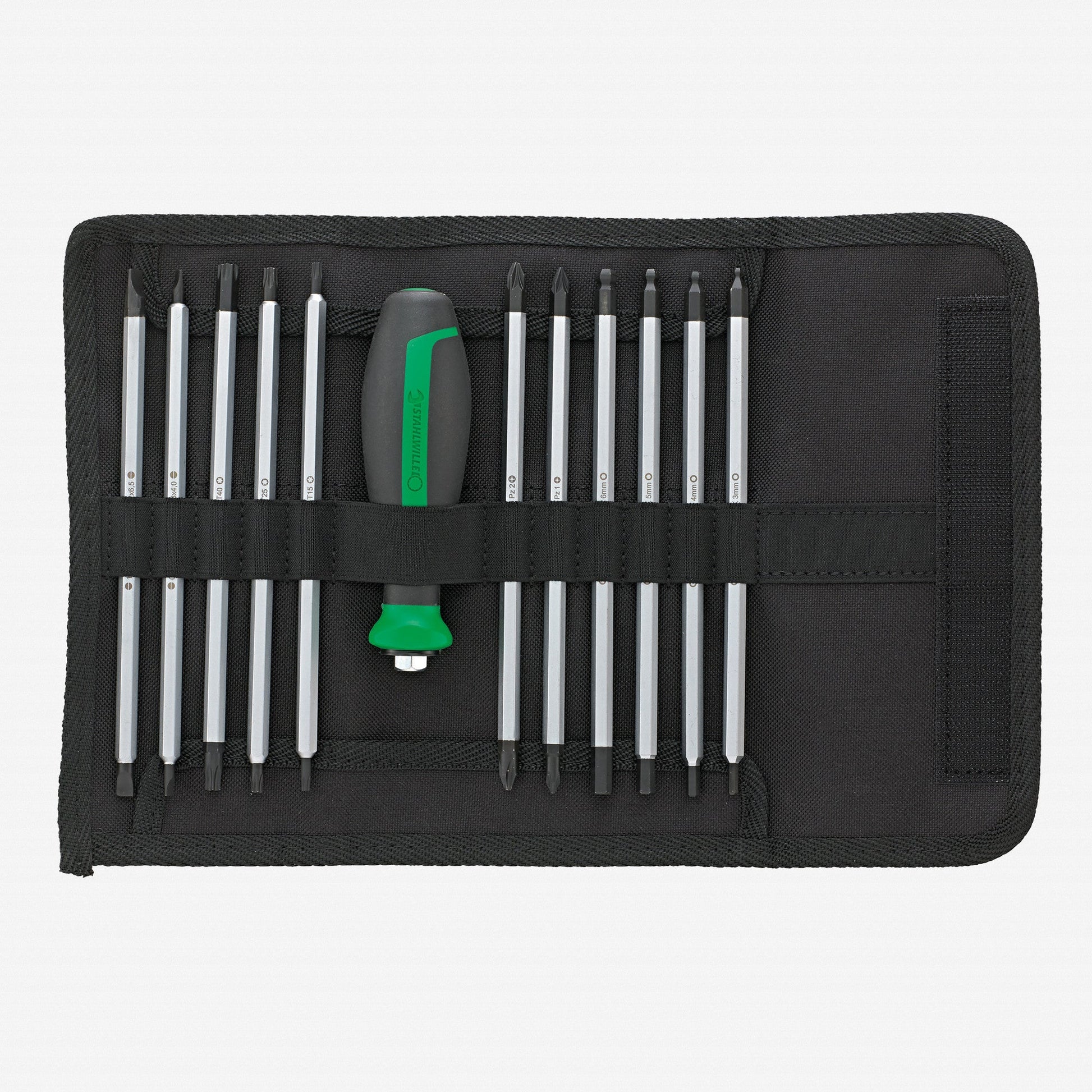 Stahlwille 4798 Reversible Blade Screwdriver Set, 11 Pieces - ST96479803 - KC Tool
