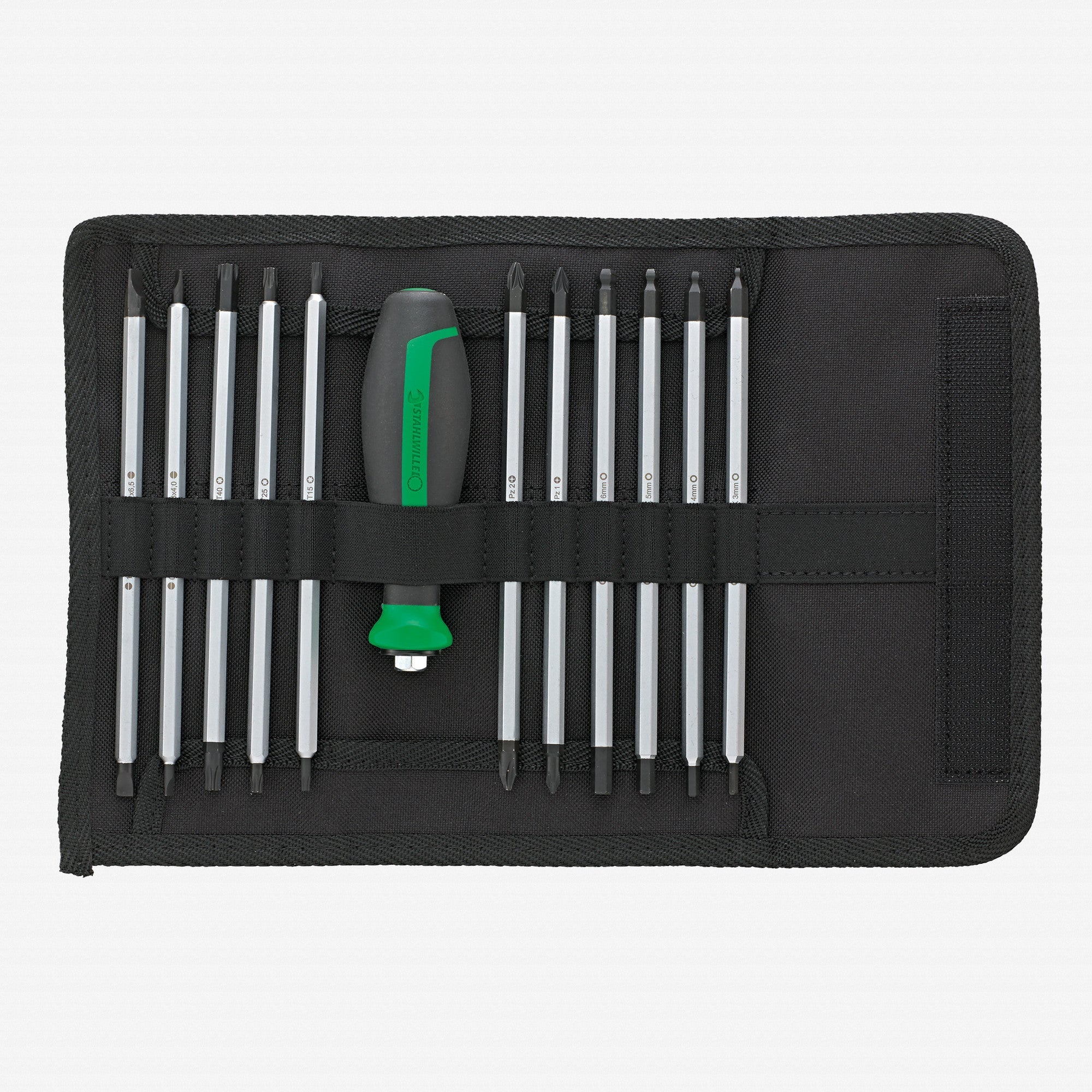 Stahlwille 4798 Reversible Blade Screwdriver Set, 11 Pieces - ST96479803 - KC Tool
