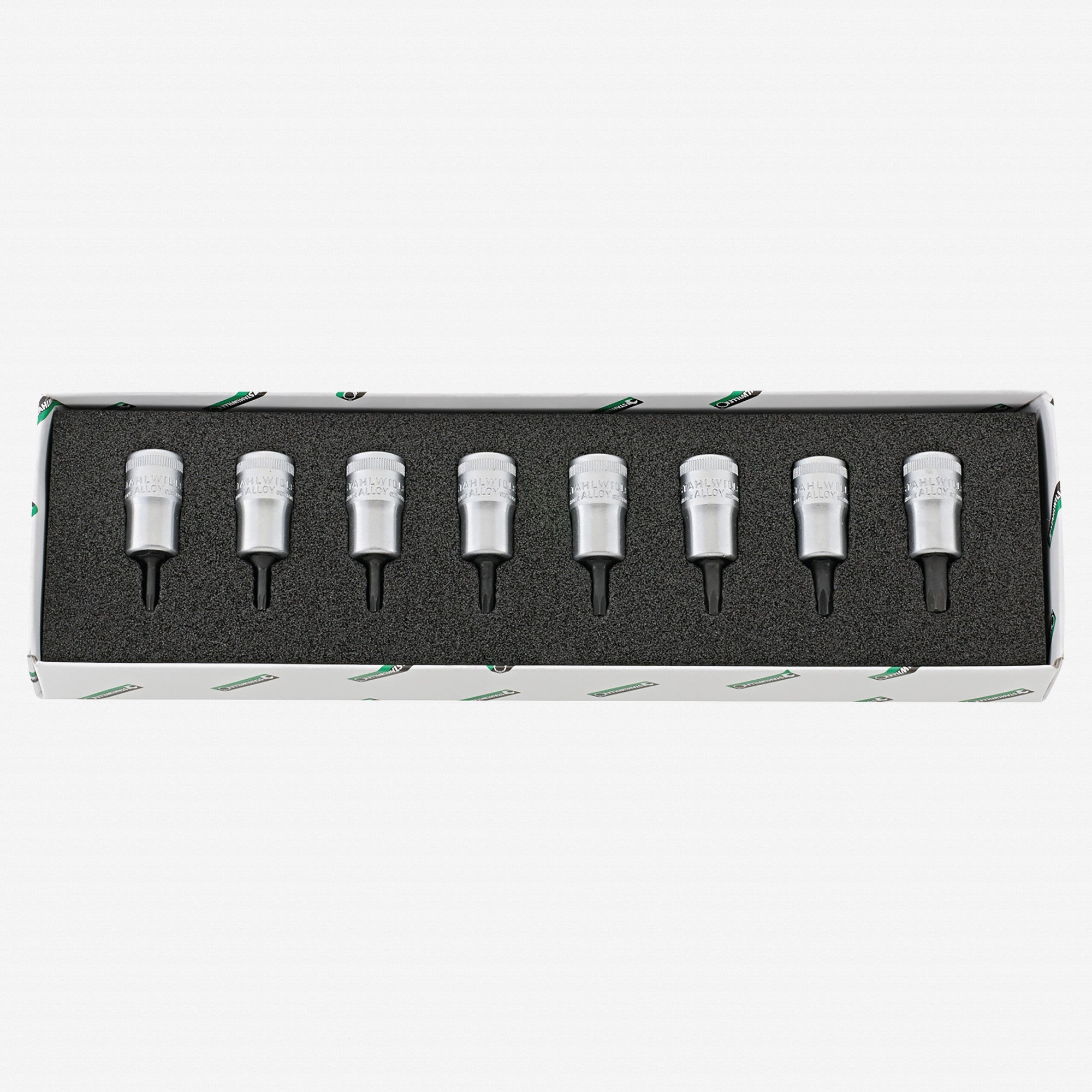Stahlwille 49TX/8 Internal TORX® Socket Set, 3/8" Drive, T9-T40, 8 Pieces - ST96021001 - KC Tool
