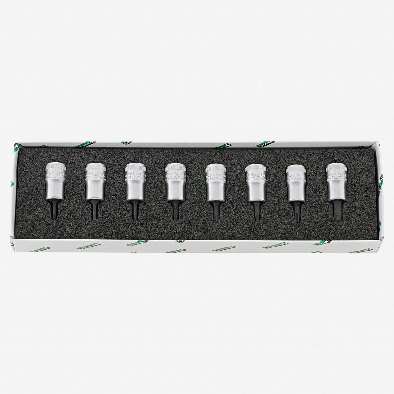 Stahlwille 49TX/8 Internal Torx Socket Set, 3/8" Drive, T9 - T40, 8 Pieces - ST96021001 - KC Tool