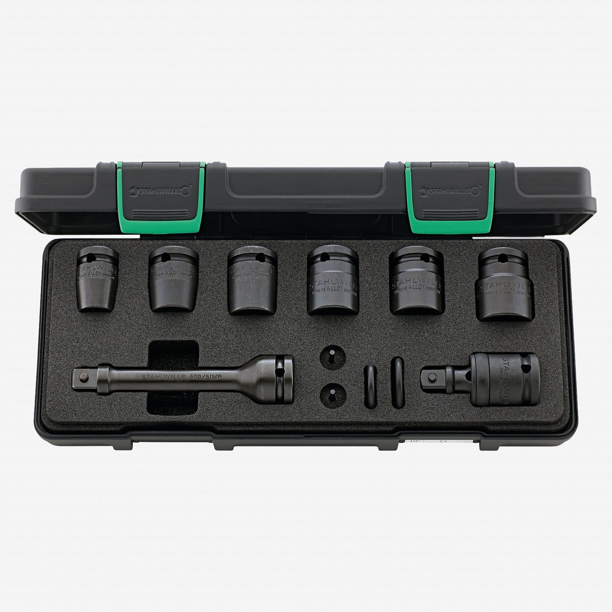 Stahlwille 50IMP/6/2 IMPACT Socket Set, 1/2" Drive, Metric, 12 Pieces - ST96231101 - KC Tool
