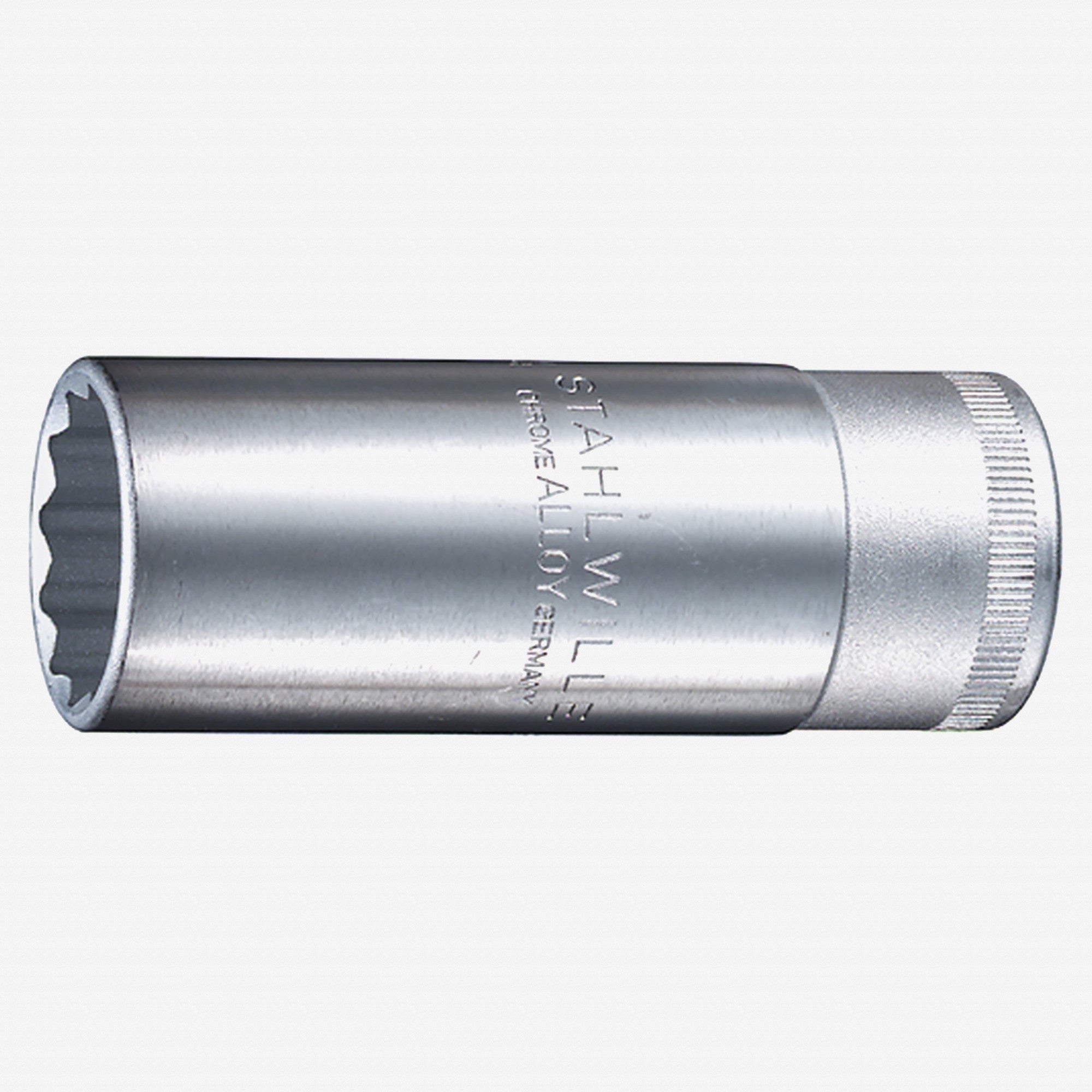 Stahlwille 51 Extra Deep Socket, 1/2" Drive, 12 Point, 10 mm - ST03020010 - KC Tool