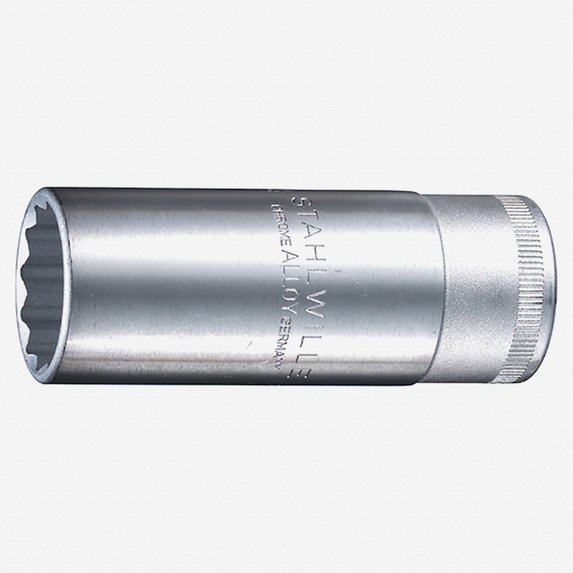 Stahlwille 51a Extra Deep Socket, 1/2" Drive, 12 Point, 3/8" - ST03420024 - KC Tool