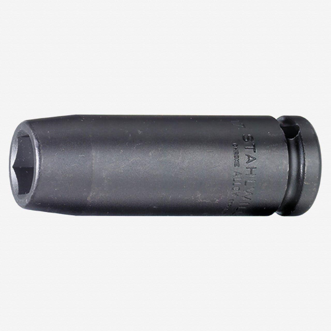 Stahlwille 51IMP Extra Deep Impact Socket, 1/2" Drive, 24 mm - ST23020024 - KC Tool