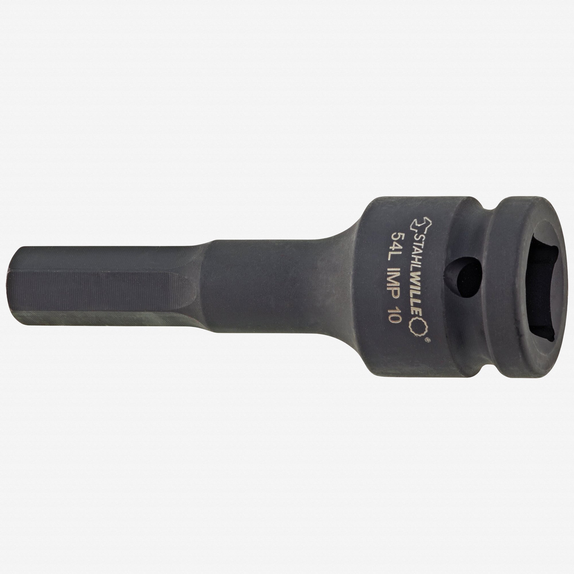 Stahlwille 54L IMPACT Long Hex Impact Socket, 1/2" Drive, 10 mm - ST23051010 - KC Tool