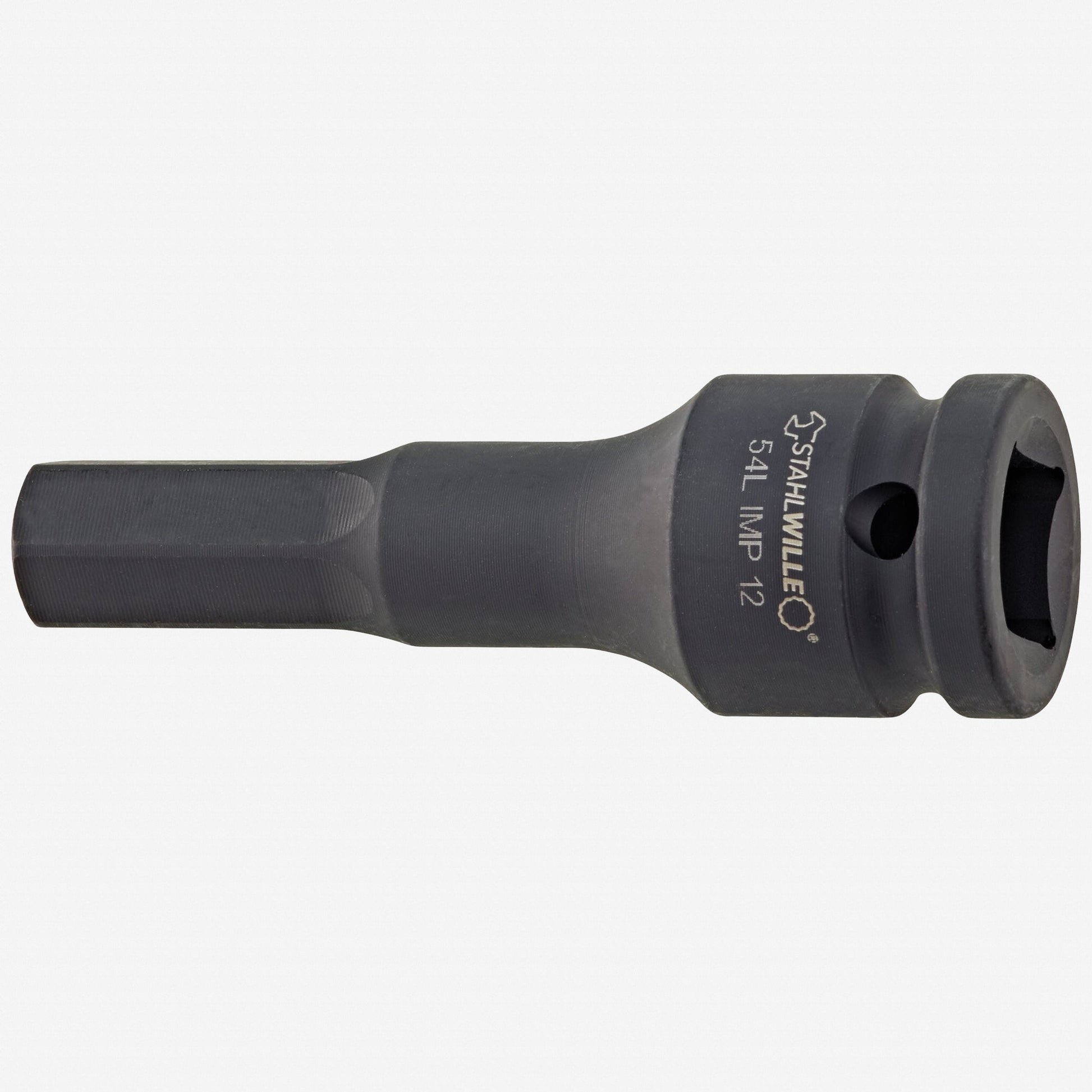 Stahlwille 54L IMPACT Long Hex Impact Socket, 1/2" Drive, 12 mm - ST23051012 - KC Tool