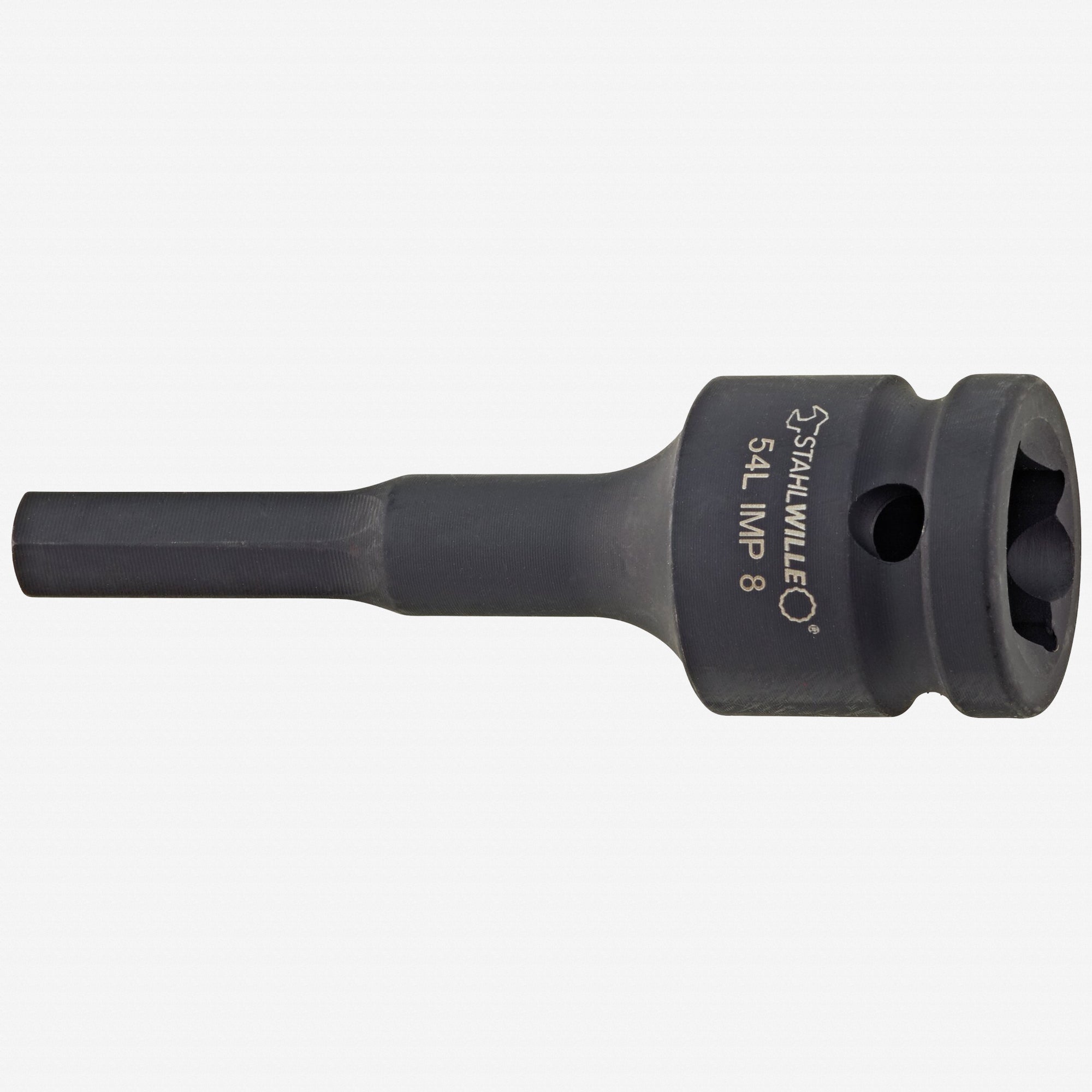 Stahlwille 54L IMPACT Long Hex Impact Socket, 1/2" Drive, 8 mm - ST23051008 - KC Tool