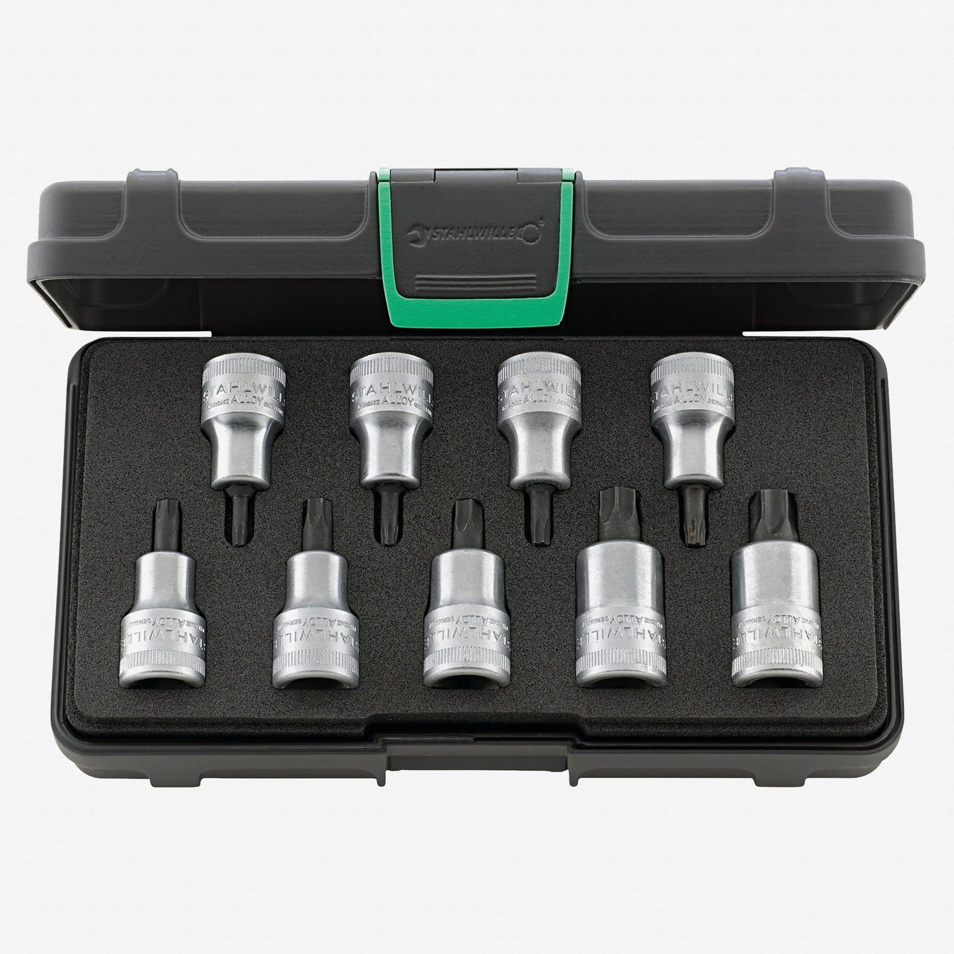 Stahlwille 54TX/9 Inside TORX® Socket Set, 1/2" Drive, T20-T60, 9 Pieces - ST96031004 - KC Tool