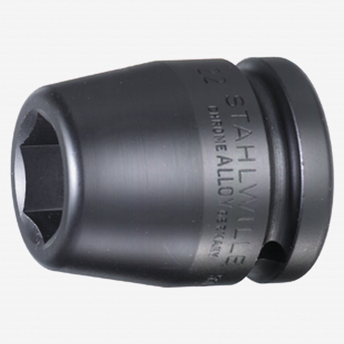 Stahlwille 55IMP Impact Socket, 3/4" Drive, 6 Point, 30 mm - ST25010030 - KC Tool
