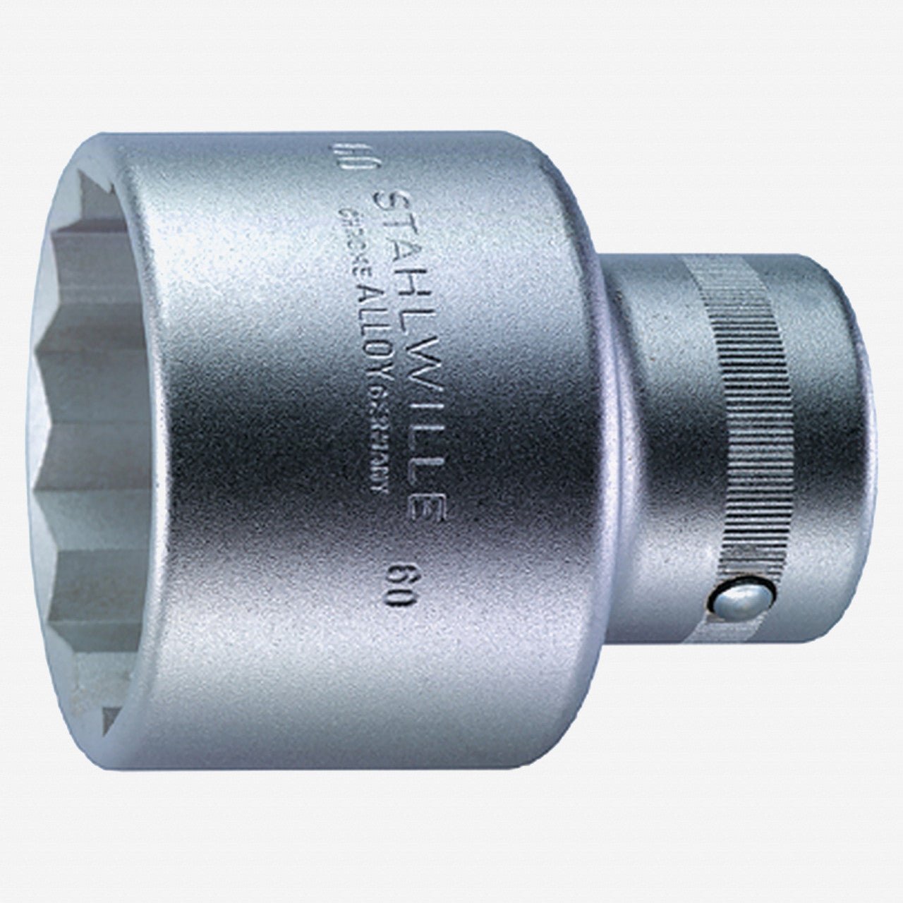 Stahlwille 60 Socket, 1" Drive, 12 Point, 32 mm - ST06010032 - KC Tool