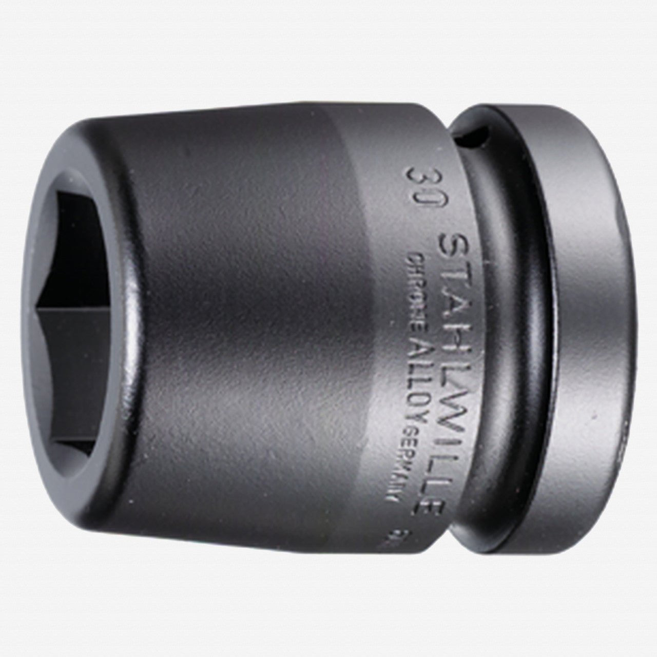 Stahlwille 60IMP Impact Socket, 1" Drive, 6 Point, 30 mm - ST26010030 - KC Tool