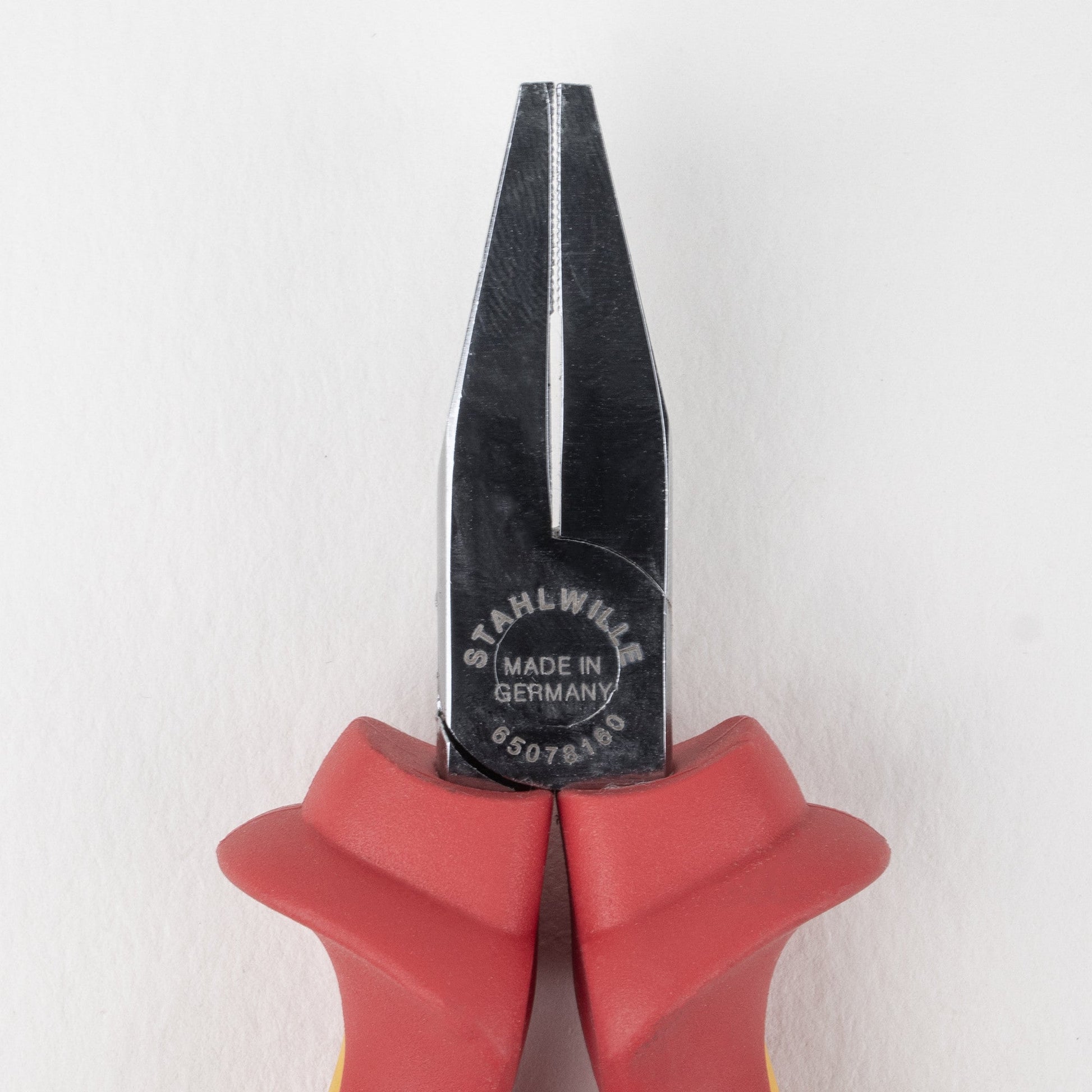 Stahlwille 6507 VDE flat nose pliers, short, 160 mm - ST65078160 - KC Tool
