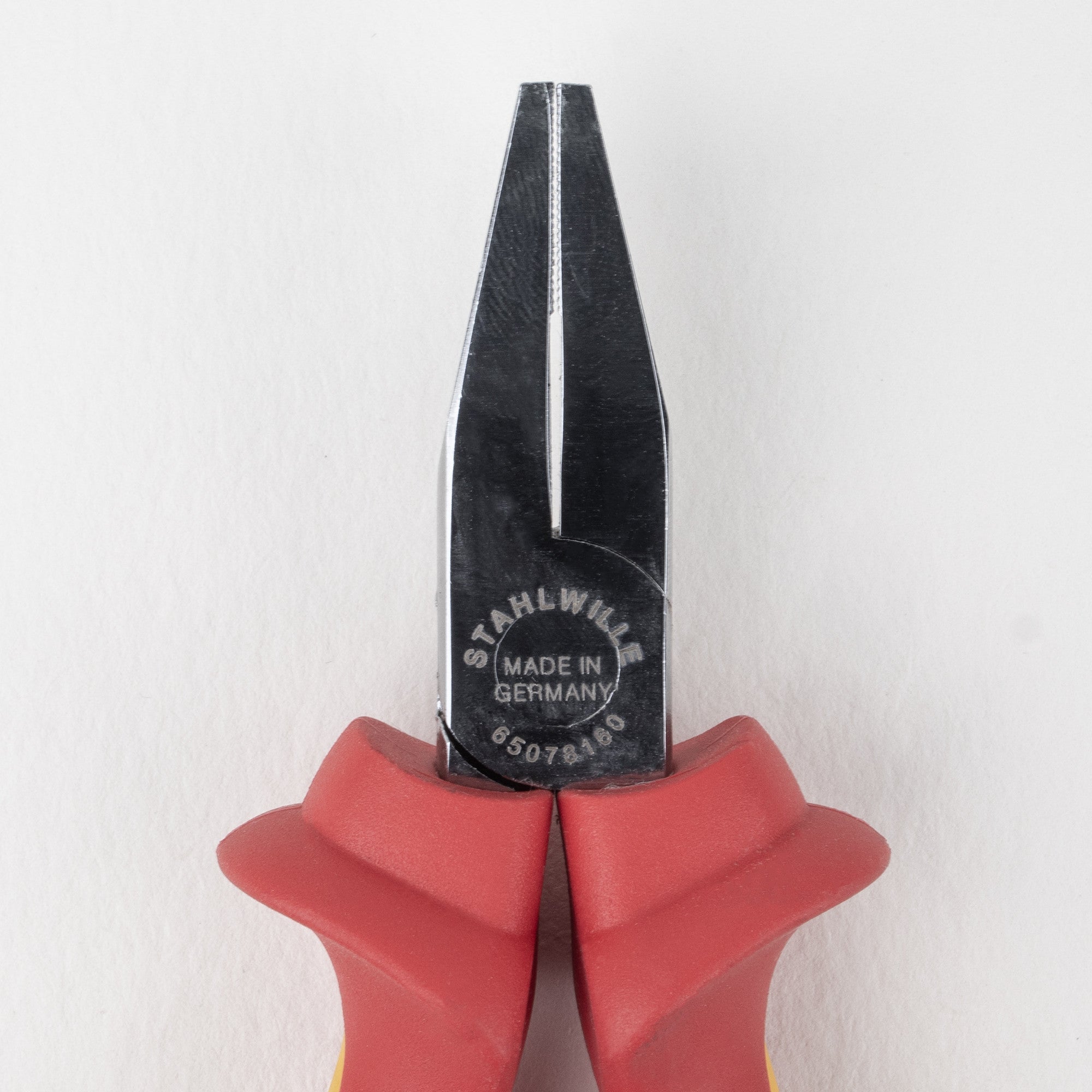 Stahlwille 6507 VDE flat nose pliers, short, 160 mm - ST65078160 - KC Tool