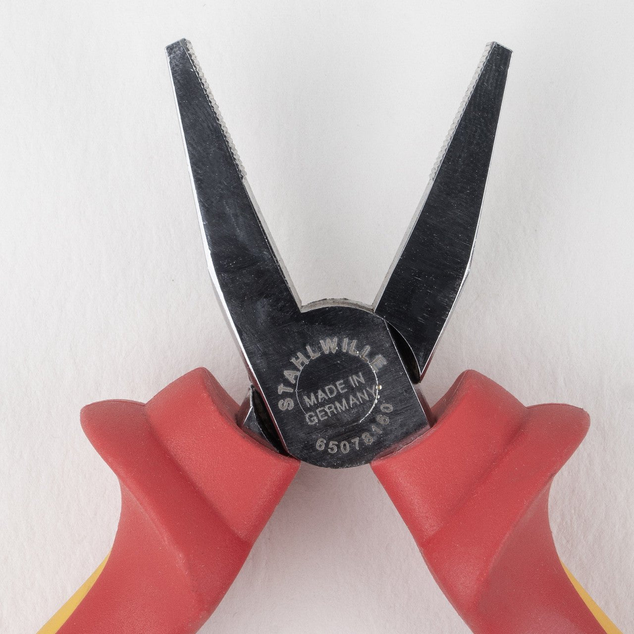 Stahlwille 6507 VDE flat nose pliers, short, 160 mm - ST65078160 - KC Tool