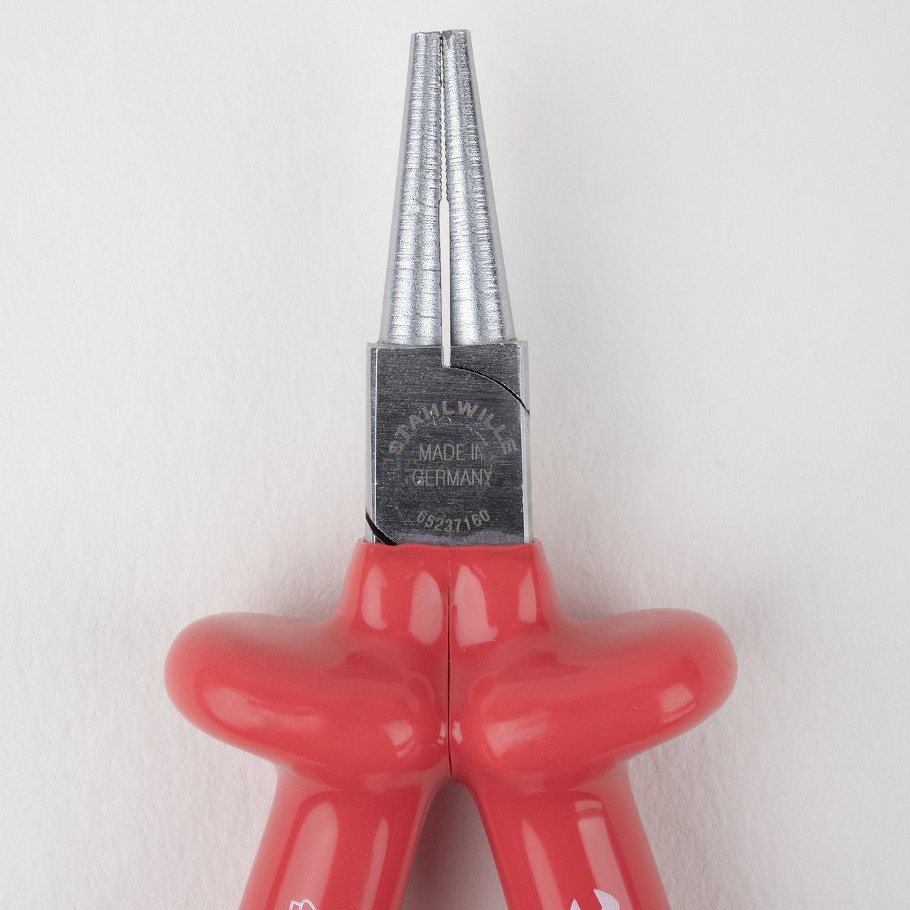 Stahlwille 6523 VDE round nose pliers, short, 160 mm - Dip - coated - ST65237160 - KC Tool