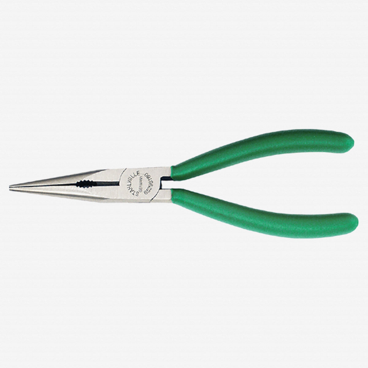 Stahlwille 6529 Snipe Nose Pliers with Cutter (Radio or Telephone pliers), 160 mm, Polished, Dip-Coated - ST65296160 - KC Tool