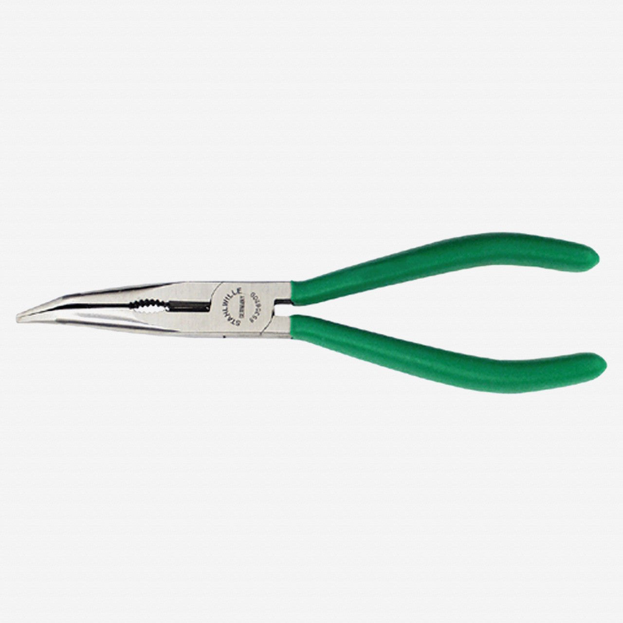 Stahlwille 6530 Snipe Nose Pliers with Cutter (Radio or Telephone Pliers), 200 mm, Polished, Dip - Coated - ST65306200 - KC Tool