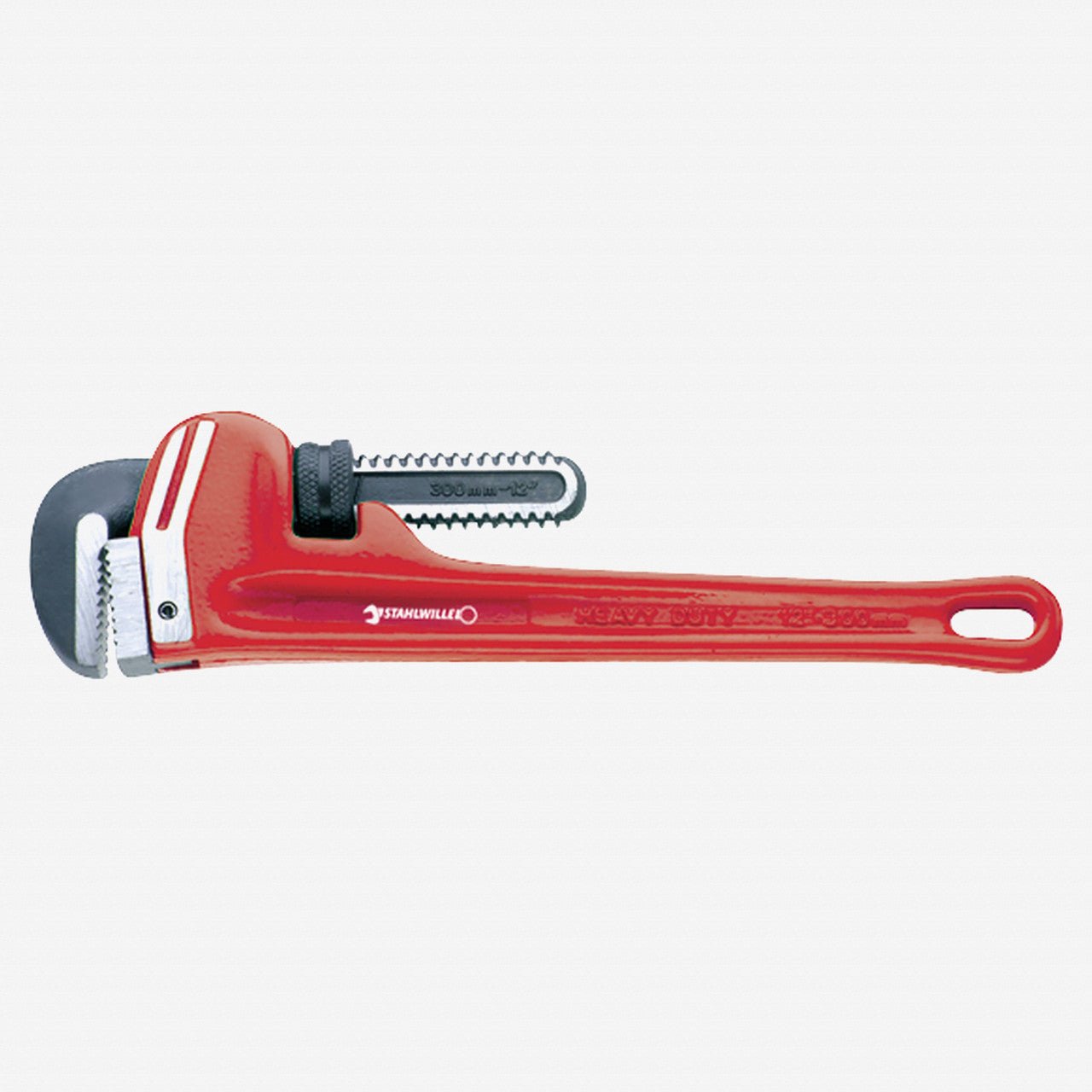 Stahlwille 6558 Heavy Duty Pipe Wrench, 12" - ST65580300 - KC Tool