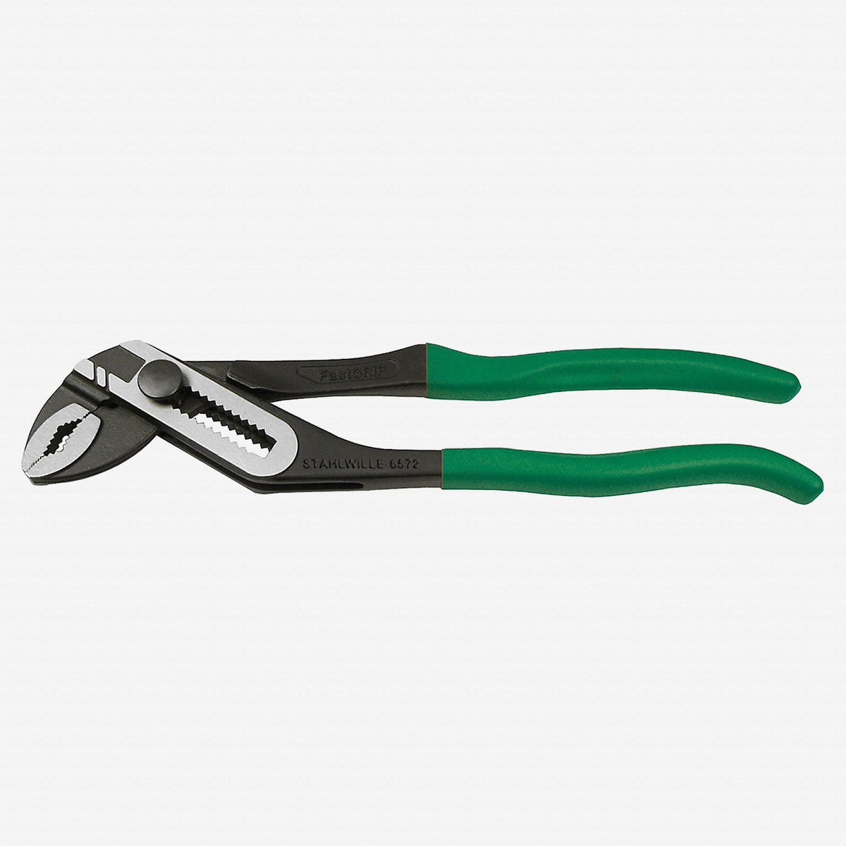 Stahlwille 6572 FastGRIP Waterpump Pliers, 180 mm, Dip-Coated - ST65726180 - KC Tool