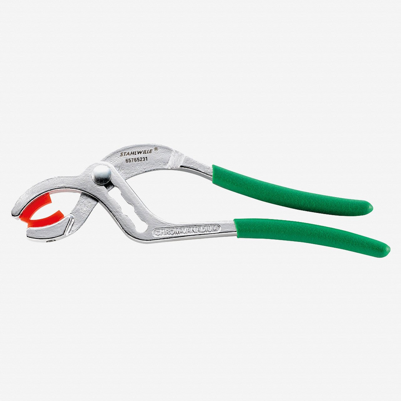 Stahlwille 6576N Connector Pliers, 230 mm, Chrome, Dip - Coated - ST65765231 - KC Tool