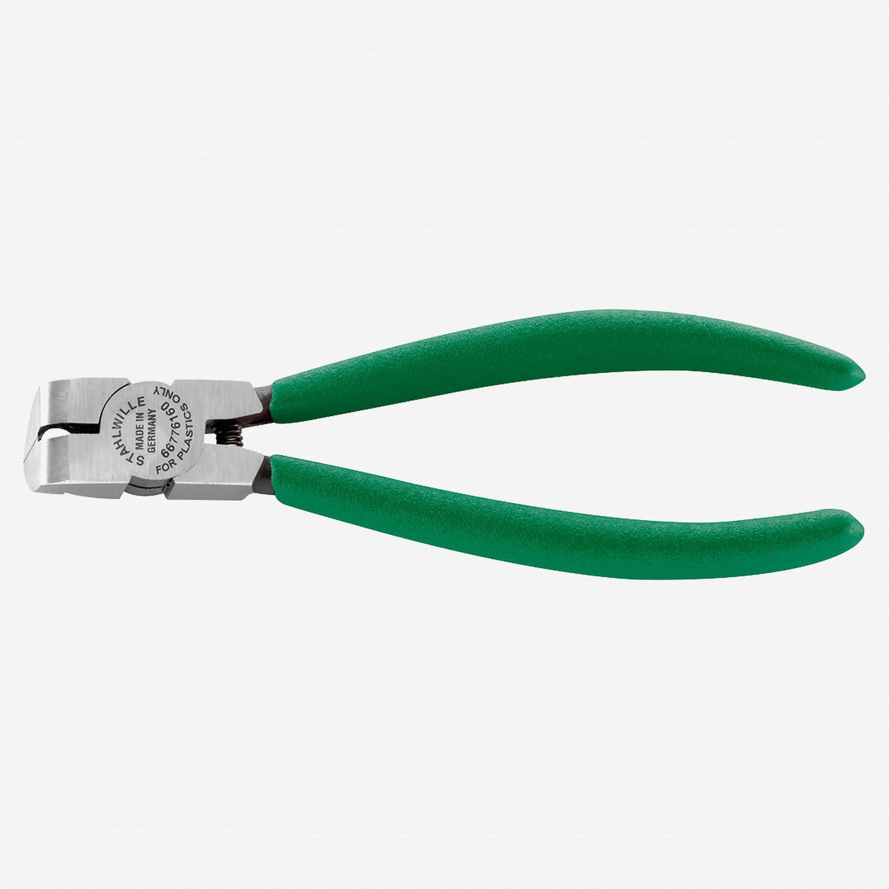 Stahlwille 6677 Side cutter for plastic, 160 mm, Dip - coated - ST66776160 - KC Tool