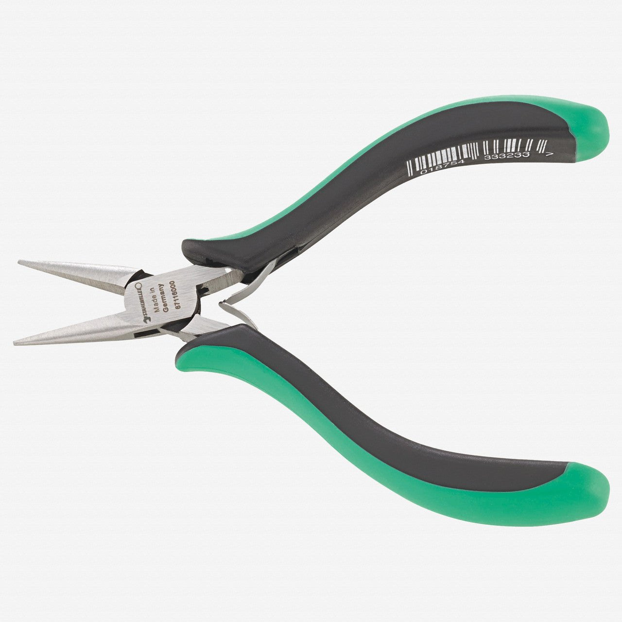 Stahlwille 6711 Electronic Flat - Nose, Round Pliers, 130 mm - ST67116000 - KC Tool