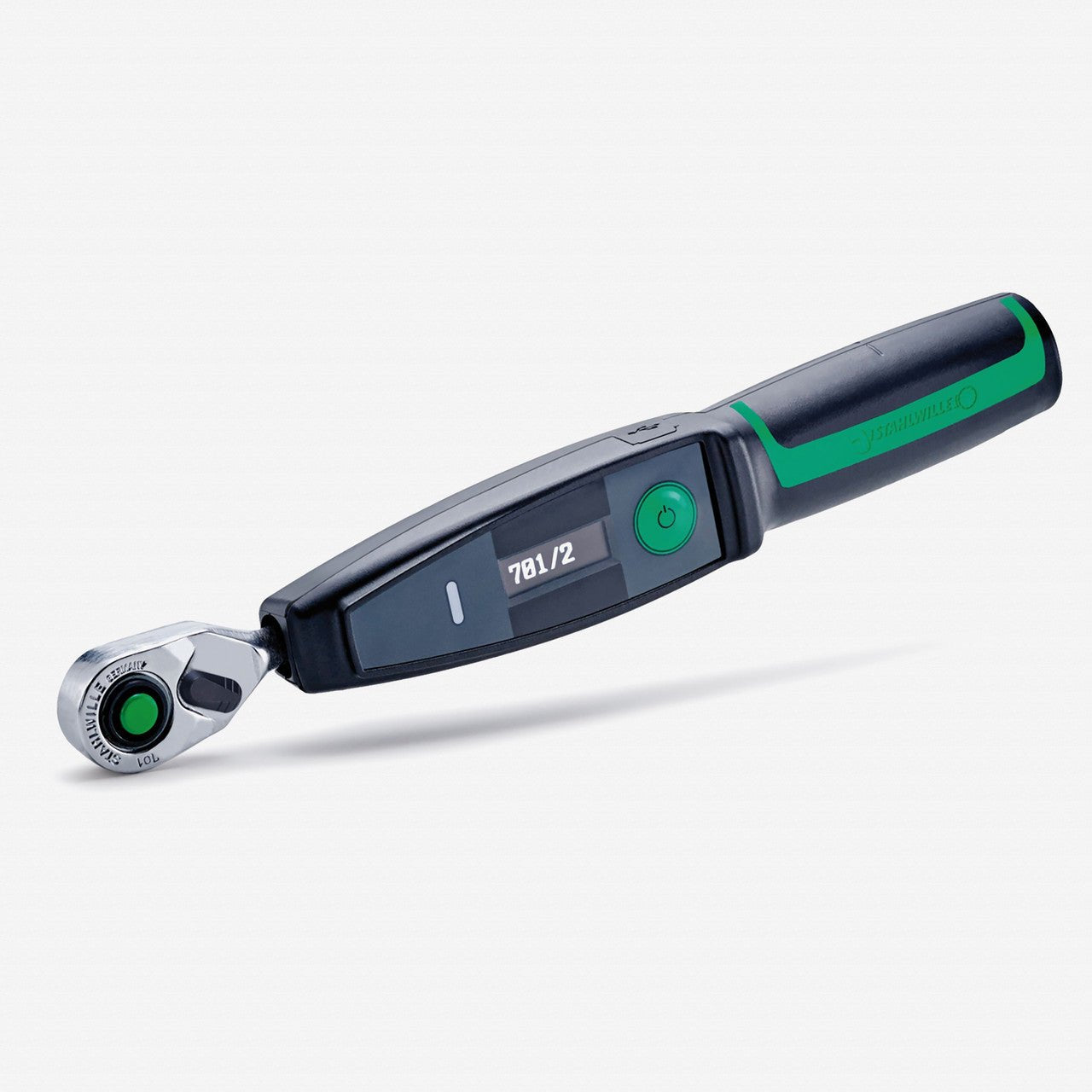 Stahlwille 701/2 Electronic Torque Wrench SENSOTORK with Permanently Installed Fine - Tooth Ratchet - ST96504602 - KC Tool