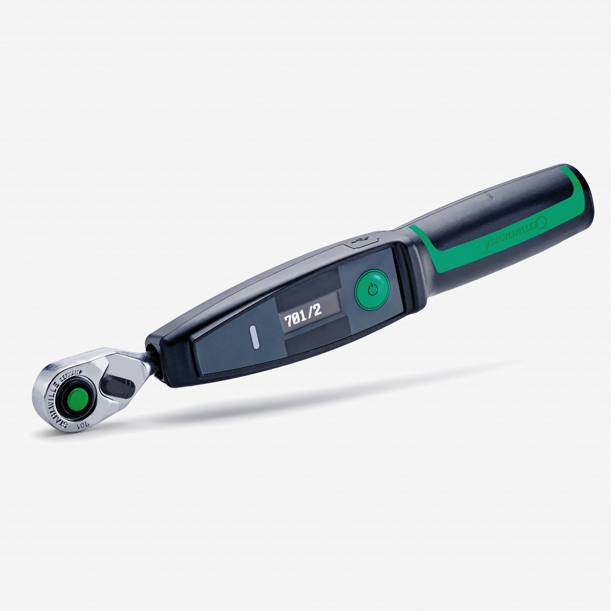 Stahlwille 701/2 Electronic Torque Wrench SENSOTORK with Permanently Installed Fine-Tooth Ratchet - ST96504602 - KC Tool