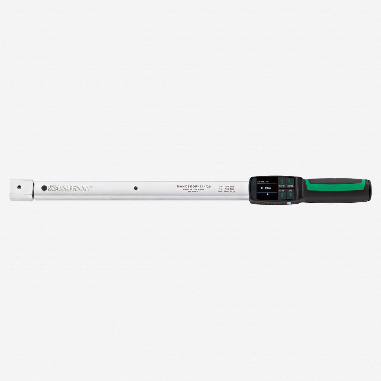 Stahlwille 714 MANOSKOP Electromechanical Angle - controlled Torque Wrench, 20 - 200 Nm, for 14x18 mm fittings - ST96500920 - KC Tool