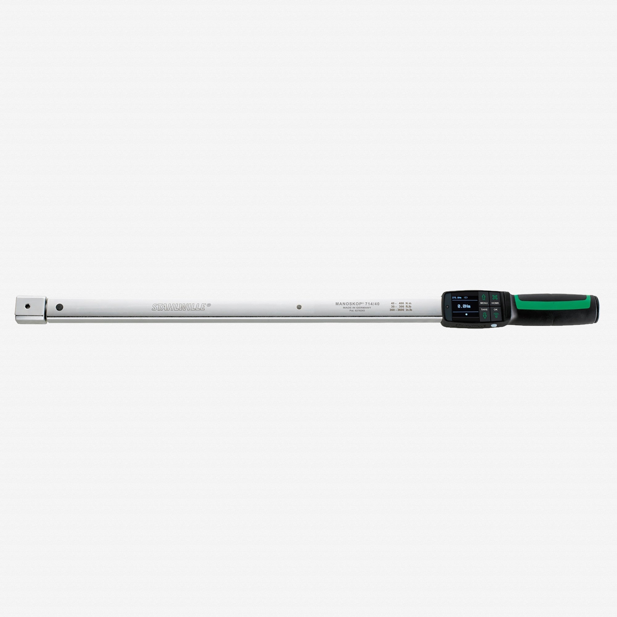 Stahlwille 714 MANOSKOP Tightening Angle Torque Wrench, Size 40; 40-400 Nm, 14x18 mm - ST96500940 - KC Tool