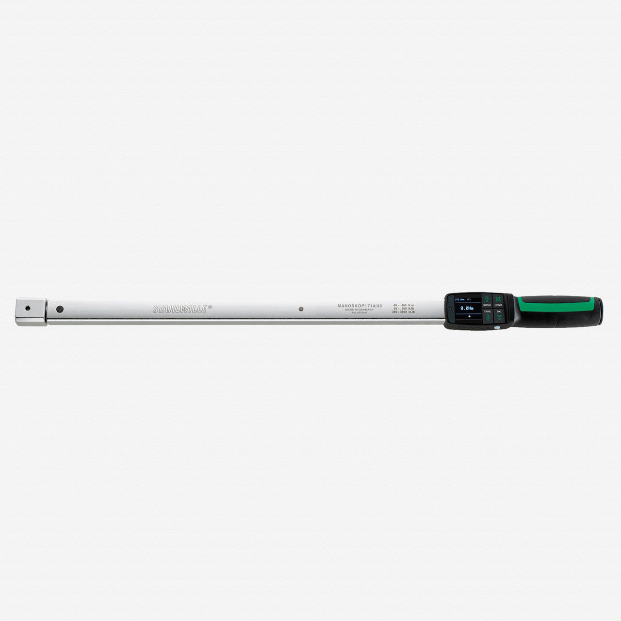 Stahlwille 714 MANOSKOP Tightening Angle Torque Wrench, Size 40; 40 - 400 Nm, 14x18 mm - ST96500940 - KC Tool