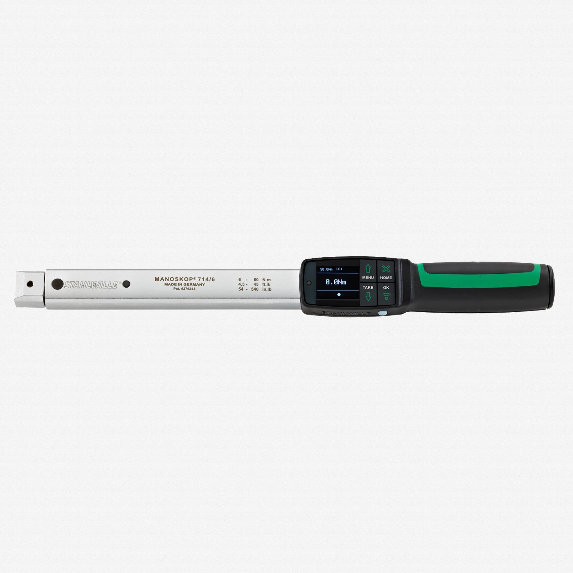 Stahlwille 714 MANOSKOP Tightening Angle Torque Wrench, Size 6; 6-60 Nm, 9x12 mm - ST96500906 - KC Tool