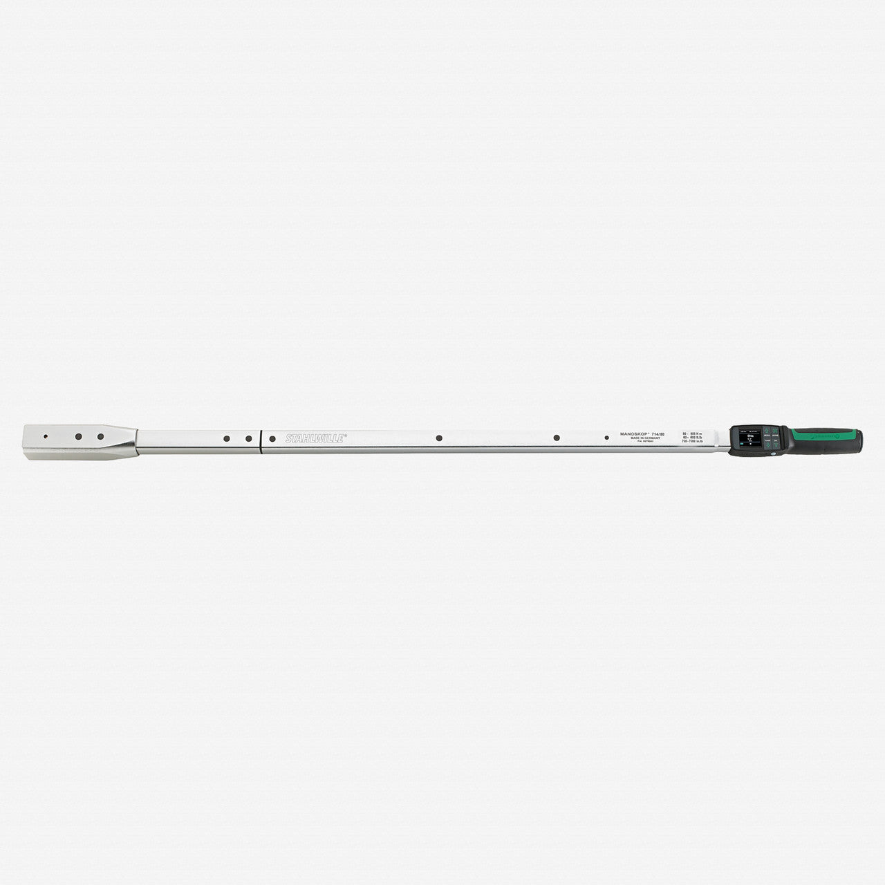 Stahlwille 714 MANOSKOP Tightening Angle Torque Wrench, Size 80; 80 - 800 Nm, 22x28 mm - ST96500980 - KC Tool