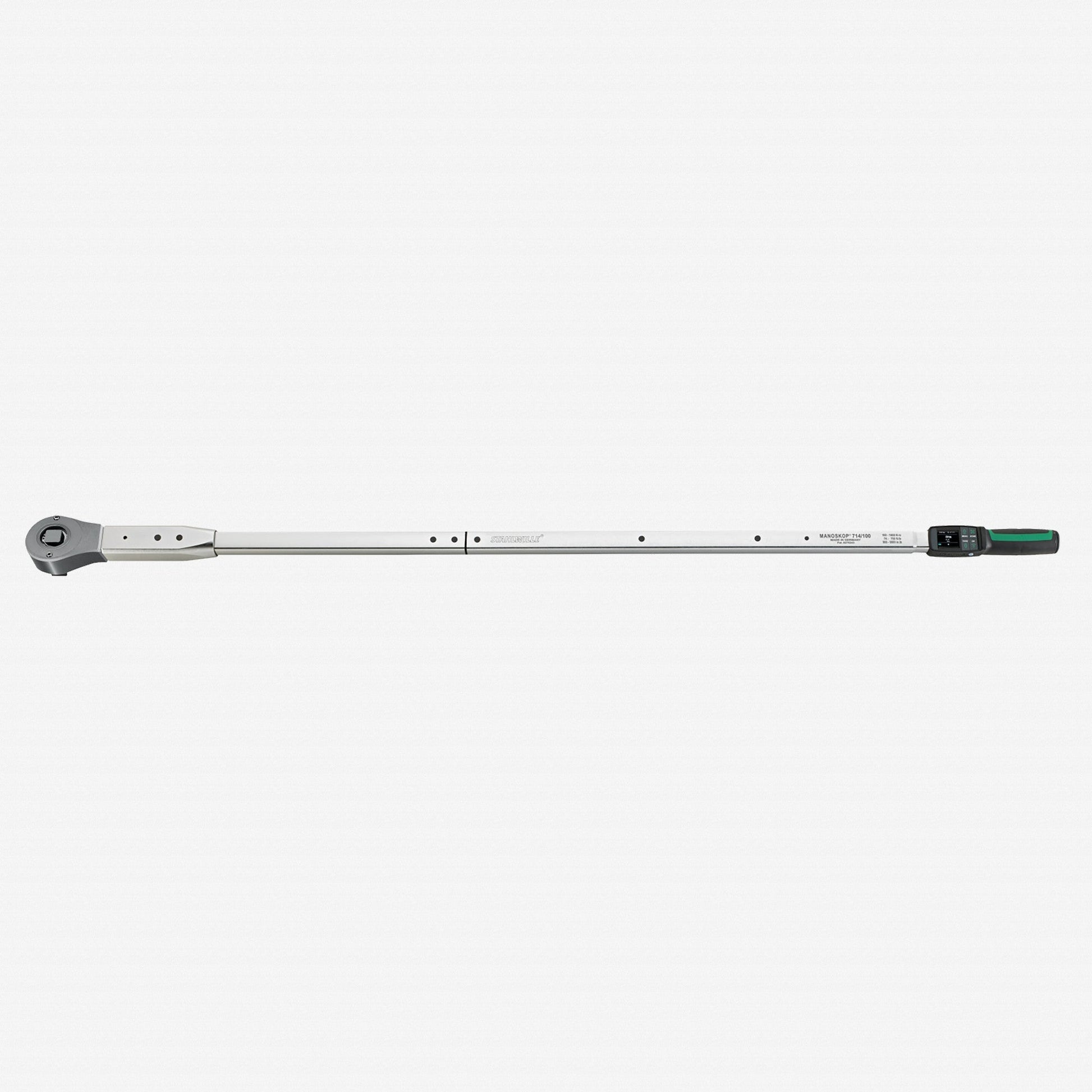Stahlwille 714R MANOSKOP Tightening Angle Torque Wrench, Size 100; 100-1000 Nm, 3/4", 22x28 mm - ST96501100 - KC Tool